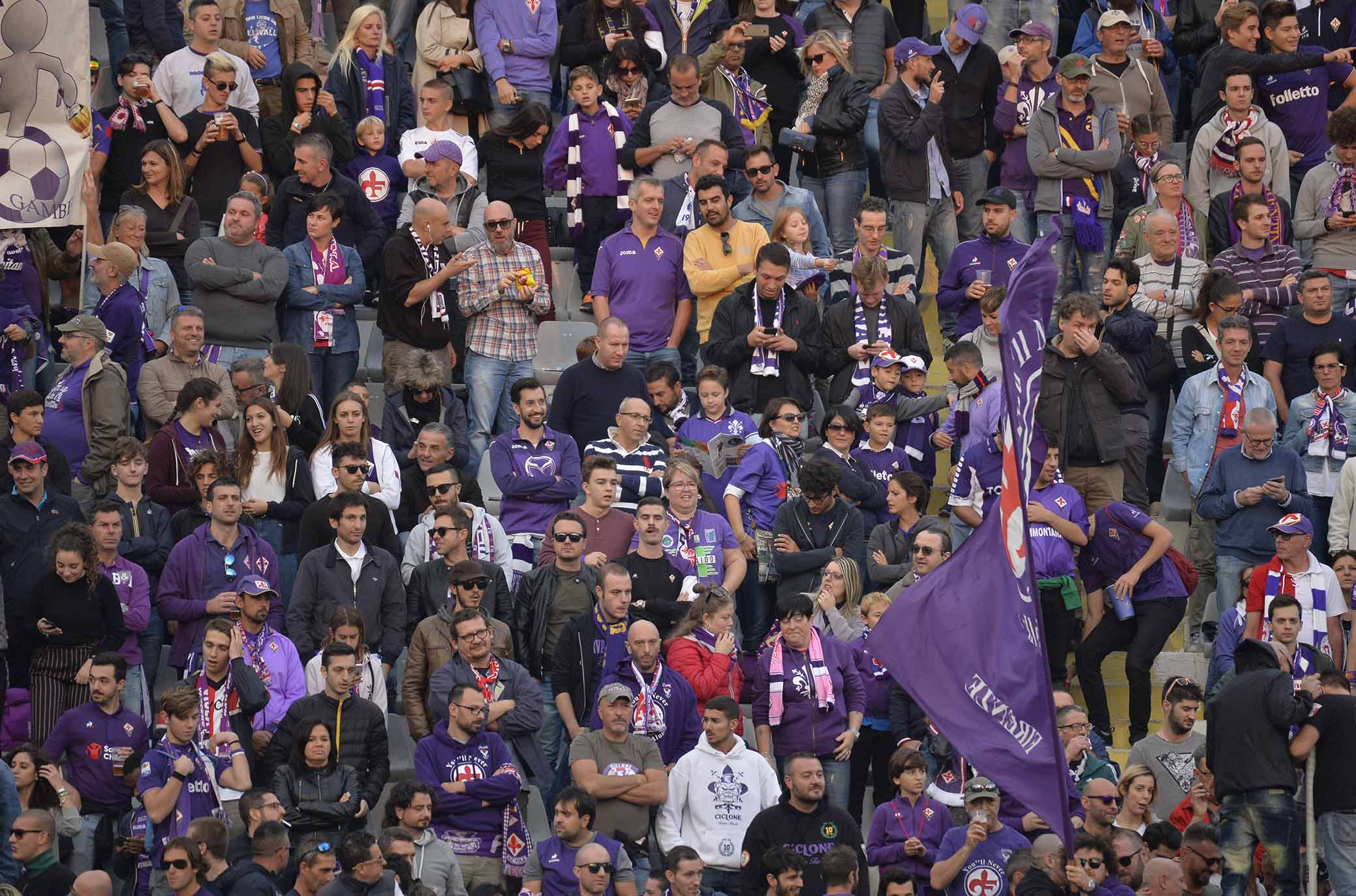 FIORENTINA-CAGLIARI 21-10-2018 TIFOSI FIORENTINA. GALASSI SILVANO/SILPRESS