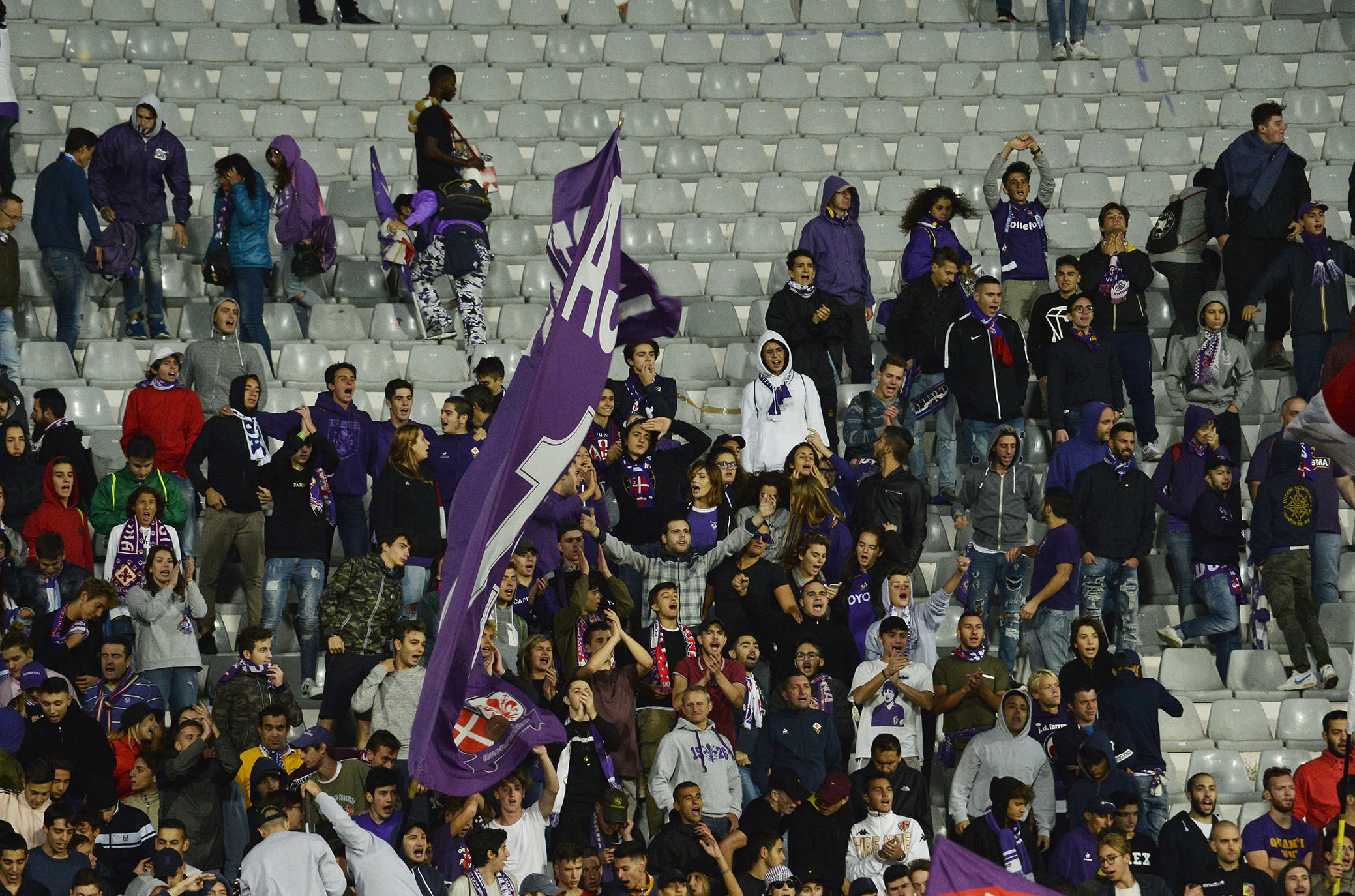 FIORENTINA-CAGLIARI 21-10-2018 TIFOSI FIORENTINA. GALASSI SILVANO/SILPRESS