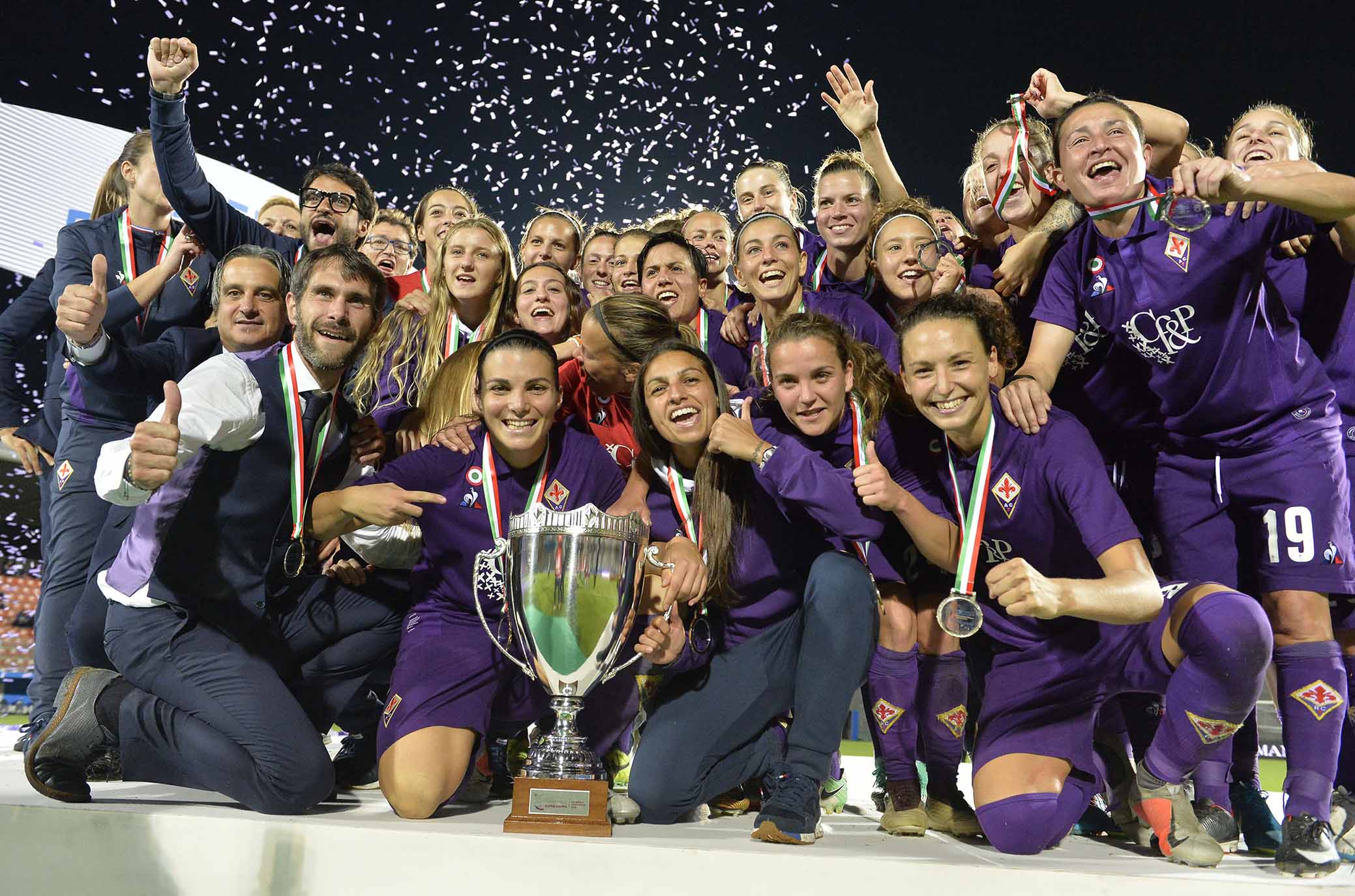 Fiorentina Women's, voglia di triplete. C'è Juve-Milan: caccia alla vetta