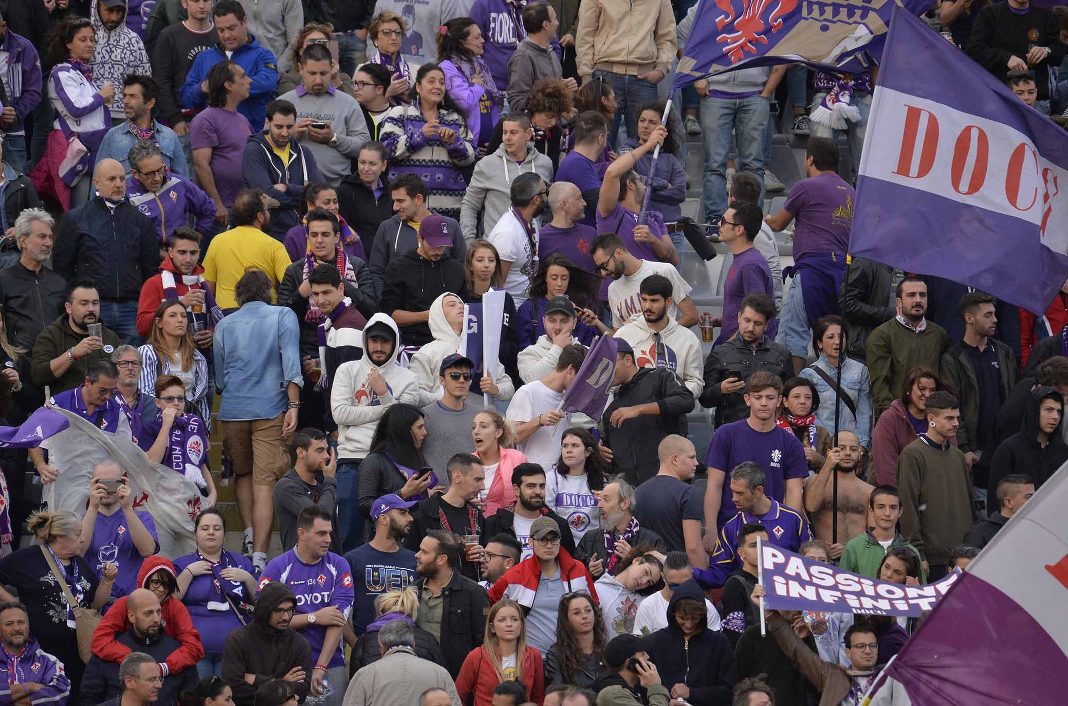 FIORENTINA-CAGLIARI 21-10-2018 TIFOSI FIORENTINA. GALASSI SILVANO/SILPRESS