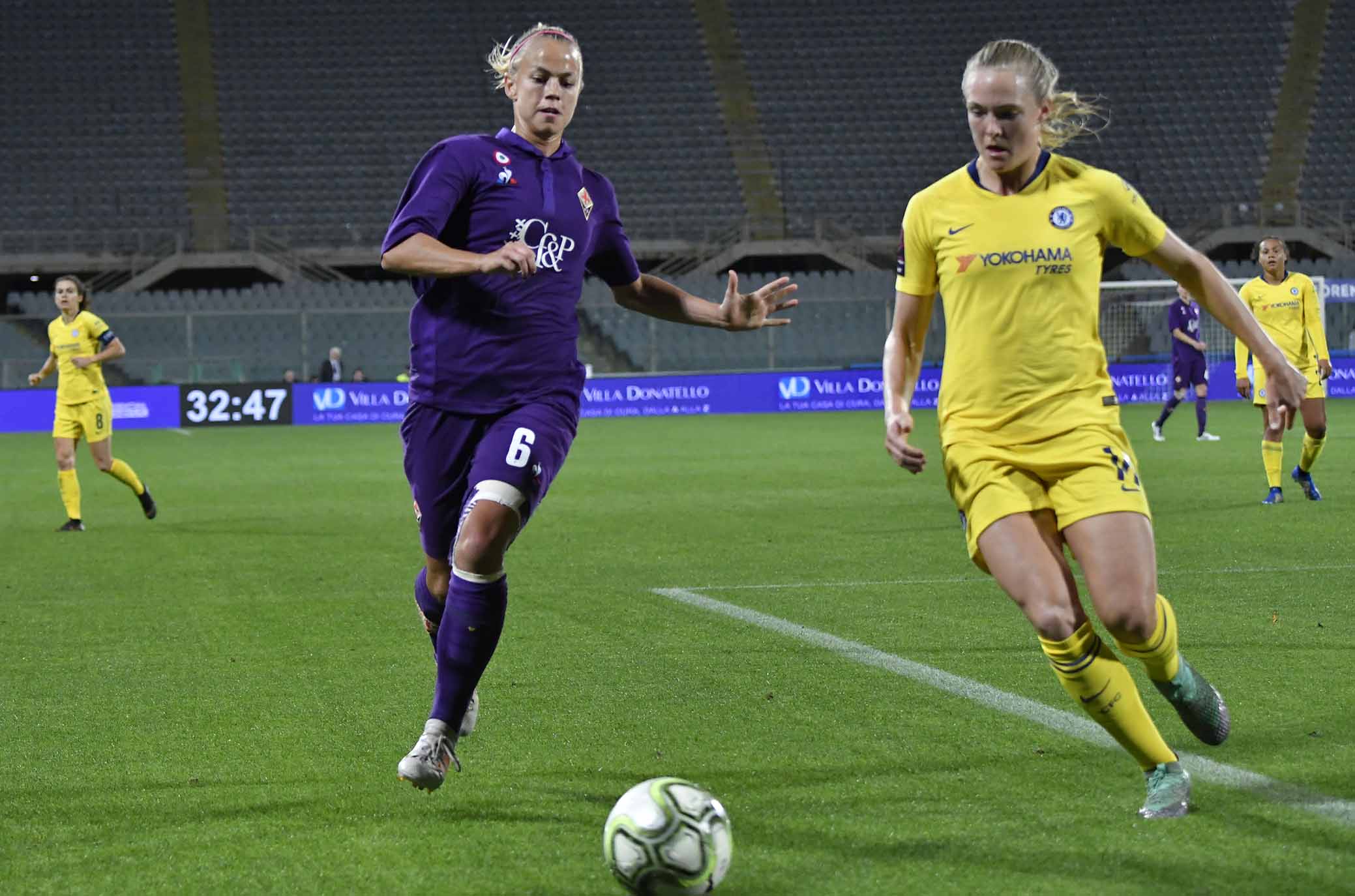 FIORENTINA WOMEN'S-CHELSEA 31-10-2018. STEPHANIE BREITNER. GALASSI SILVANO/SILPRESS