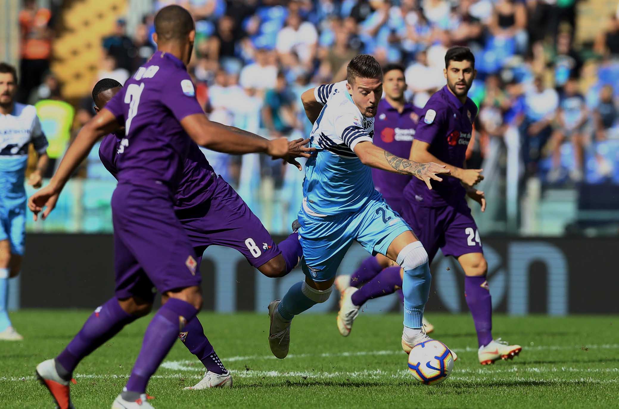 LAZIO-FIORENTINA 07-10-2018 SERGEI MILINKOVIC. SILPRESS