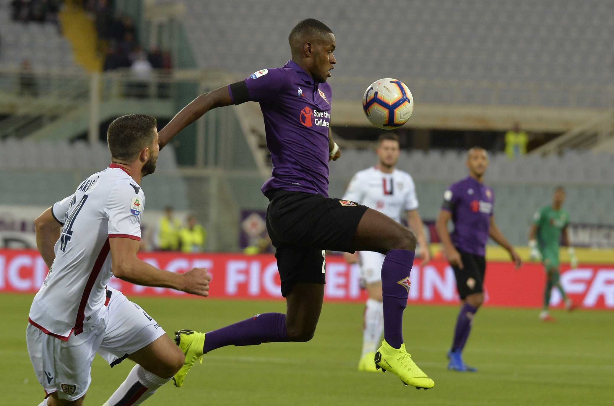 FIORENTINA-CAGLIARI 21-10-2018 FERNANDES. GALASSI SILVANO/SILPRESS