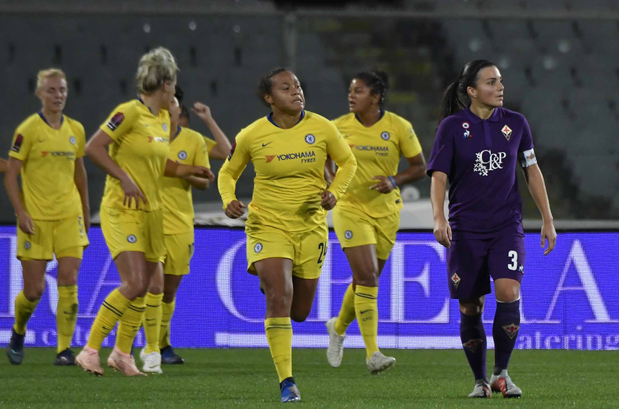 FIORENTINA WOMEN'S-CHELSEA 31-10-2018. ALIA GUAGNI DELUSA. GALASSI SILVANO/SILPRESS