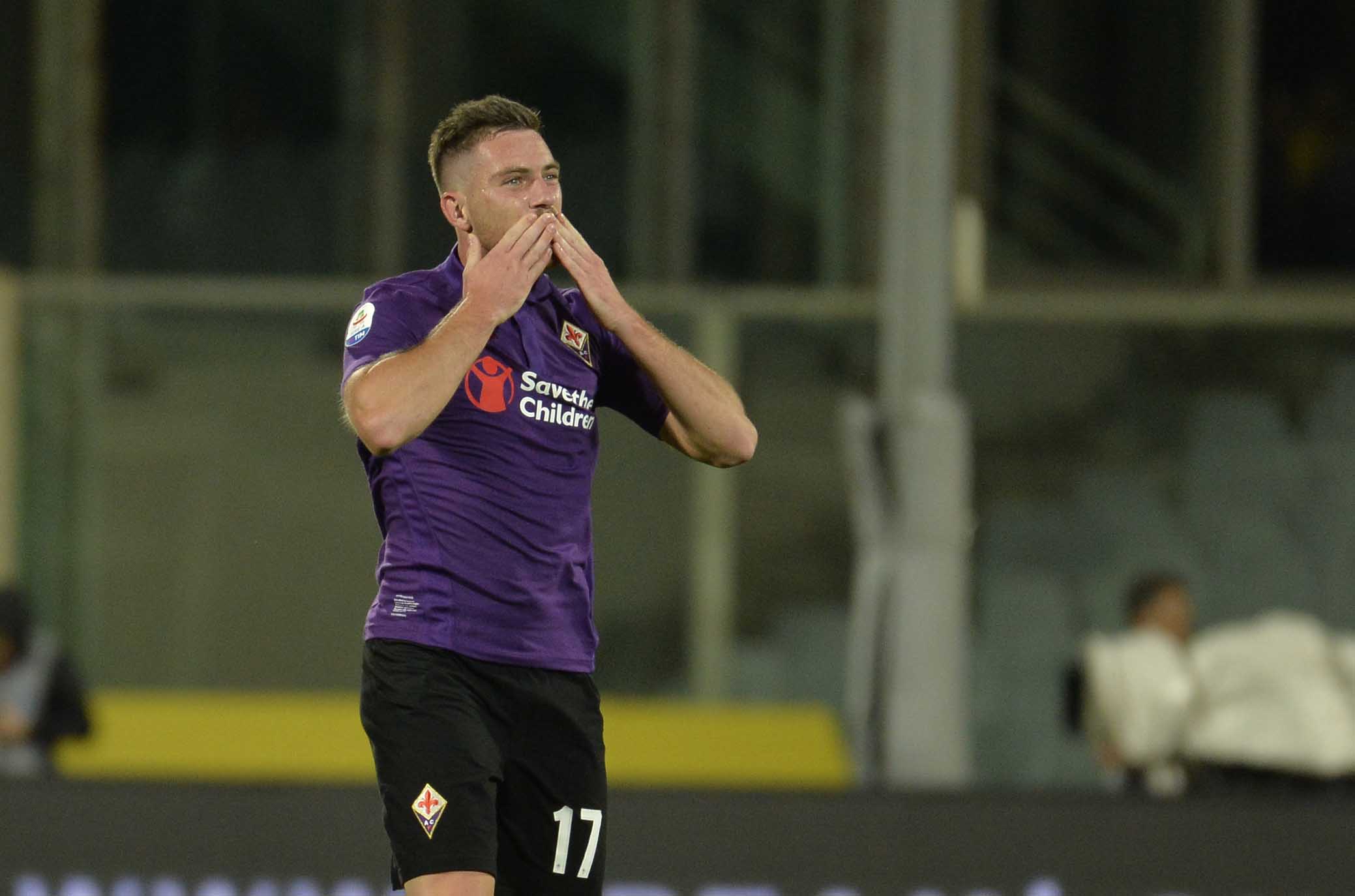FIORENTINA-CAGLIARI 21-10-2018 JORDAN VERETOUT. GALASSI SILVANO/SILPRESS