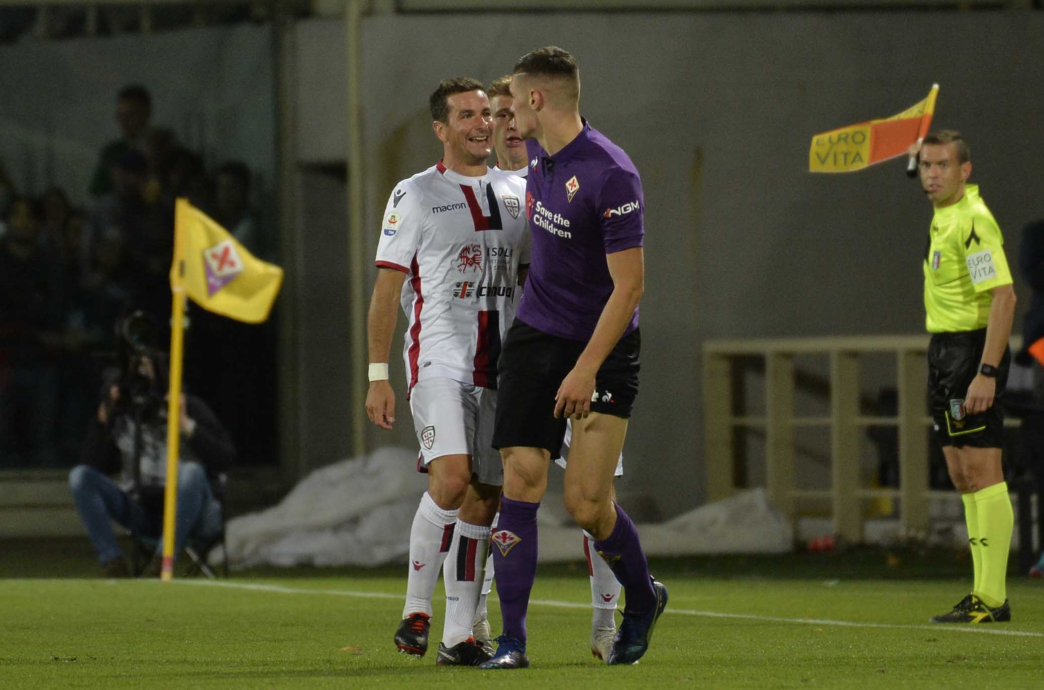 FIORENTINA-CAGLIARI 21-10-2018 NIKOLA MILENKOVIC. GALASSI SILVANO/SILPRESS