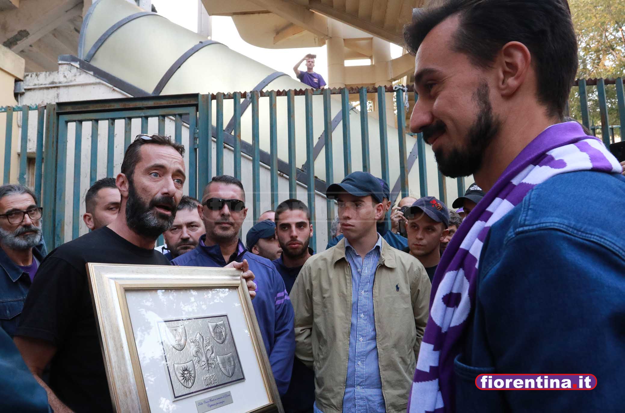 Consegna targa ai fratelli Astori - Marco Astori