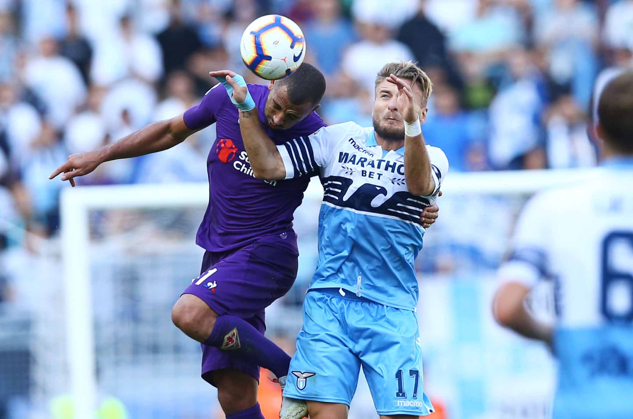 LAZIO-FIORENTINA 07-10-2018 VITOR HUGO E CIRO IMMOBILE. MARCO IORIO/SILPRESS