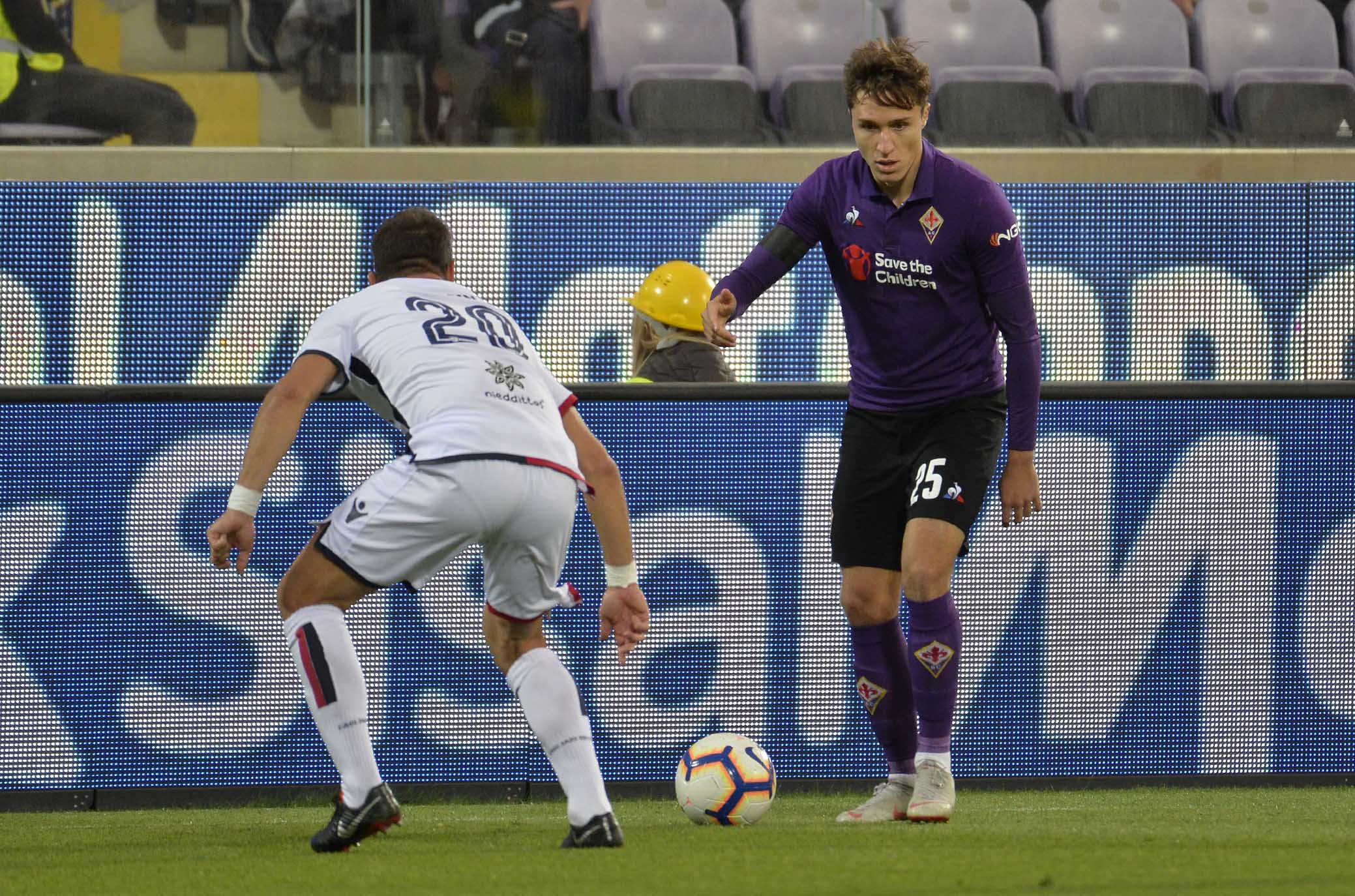 FIORENTINA-CAGLIARI 21-10-2018 FEDERICO CHIESA. GALASSI SILVANO/SILPRESS