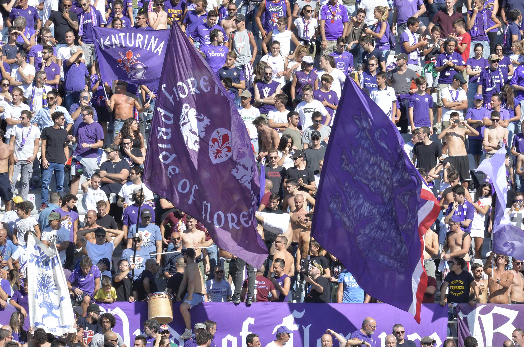 Sassuolo-Fiorentina, 1185 ad oggi i tifosi viola al Mapei Stadium