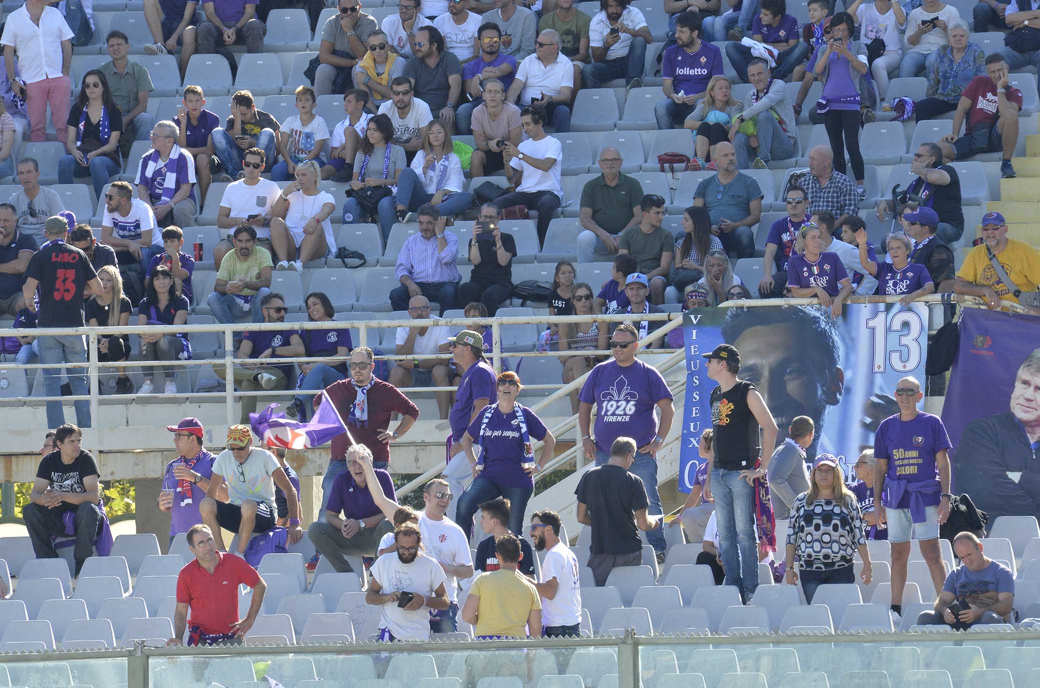 FIORENTINA-ATALANTA 30-09-2018 TIFOSI FIORENTINA. GALASSI SILVANO/SILPRESS
