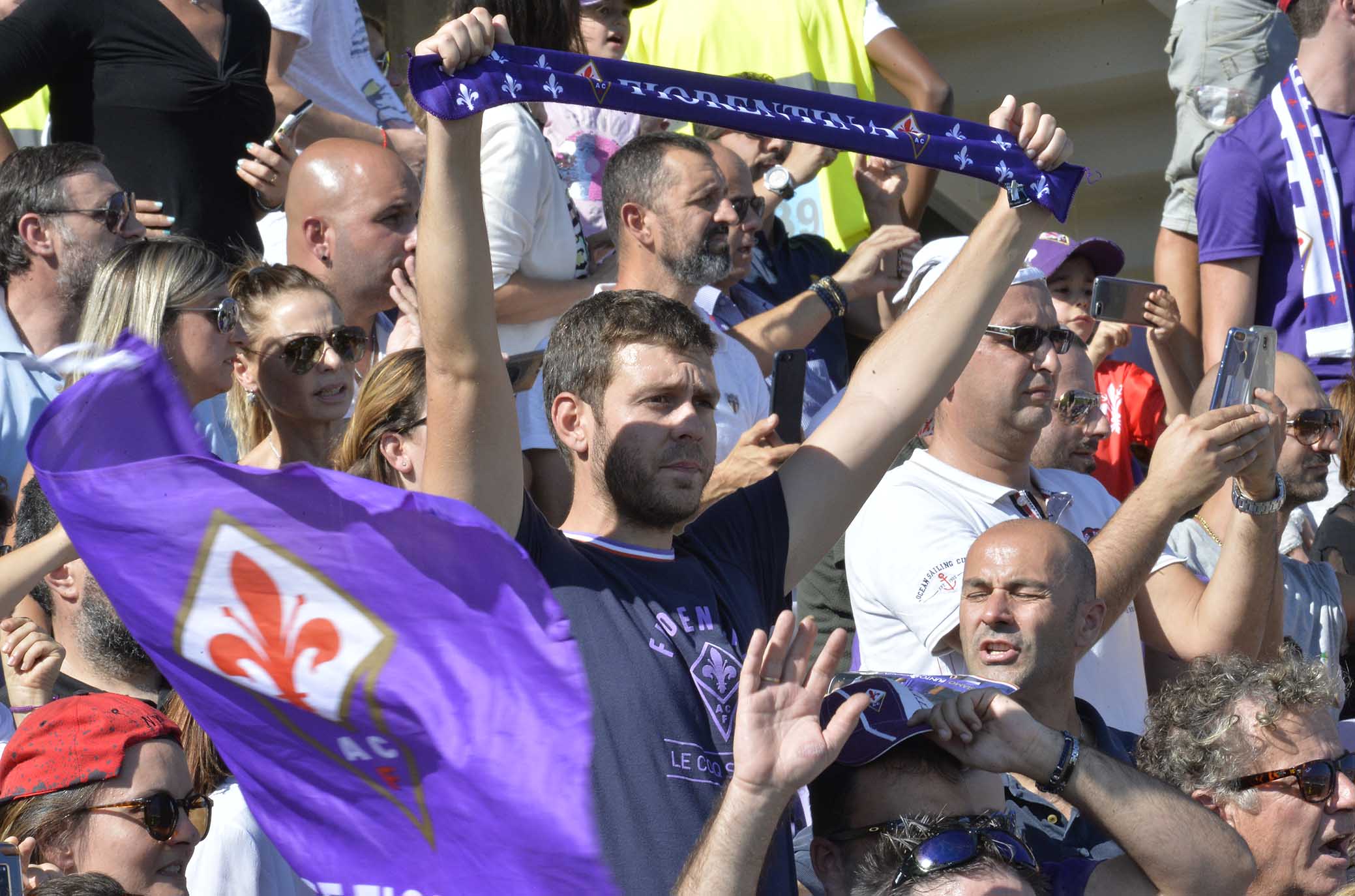 FIORENTINA-ATALANTA 30-09-2018 TIFOSI FIORENTINA. GALASSI SILVANO/SILPRESS