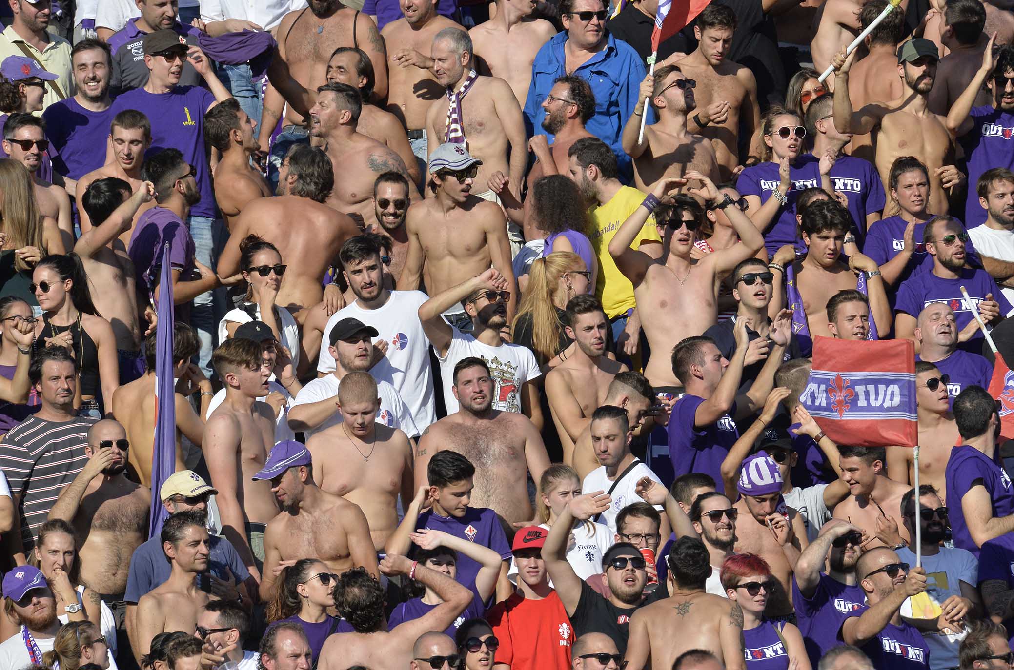 FIORENTINA-ATALANTA 30-09-2018 TIFOSI FIORENTINA. GALASSI SILVANO/SILPRESS