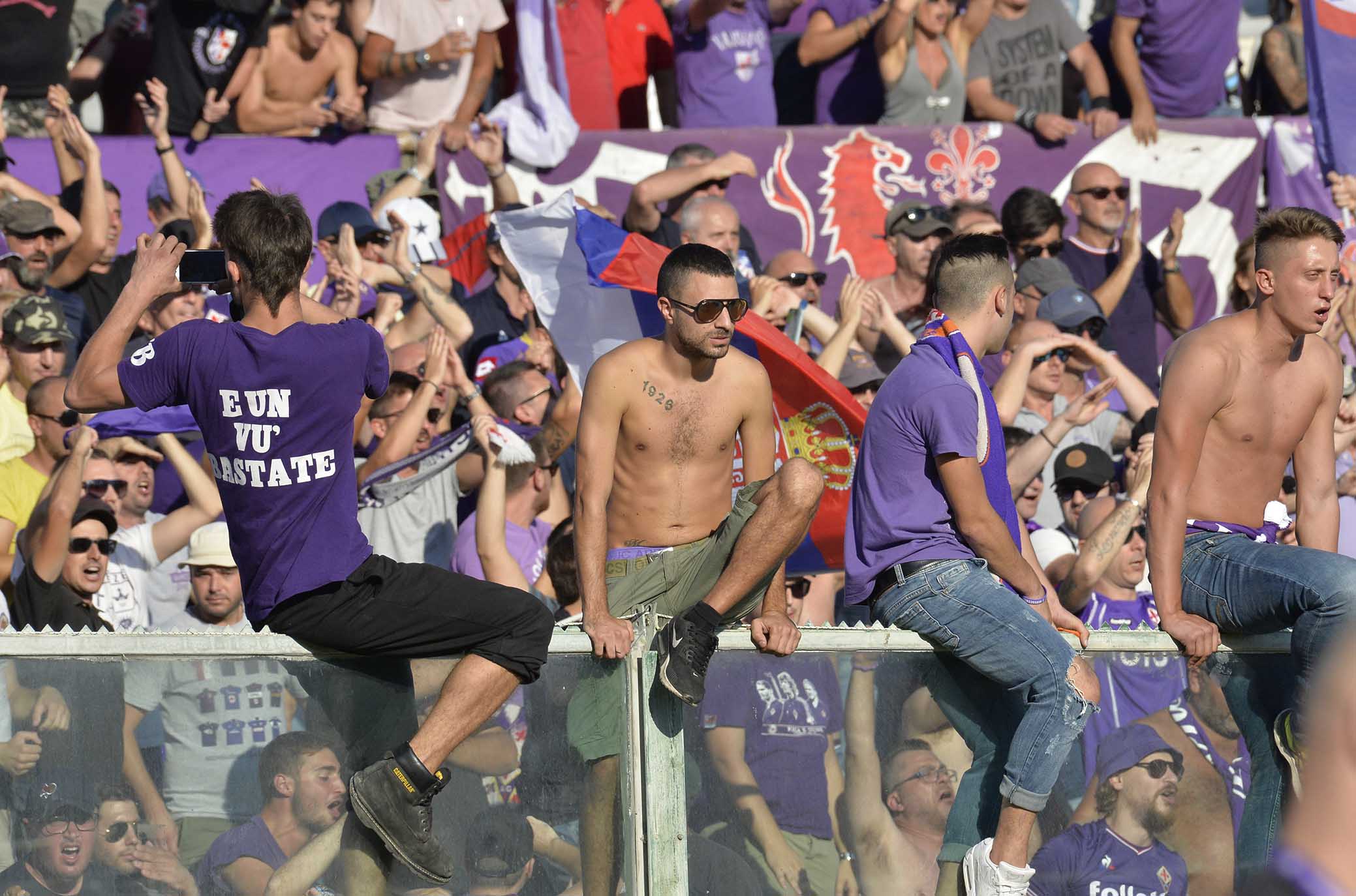 FIORENTINA-ATALANTA 30-09-2018 TIFOSI FIORENTINA. GALASSI SILVANO/SILPRESS