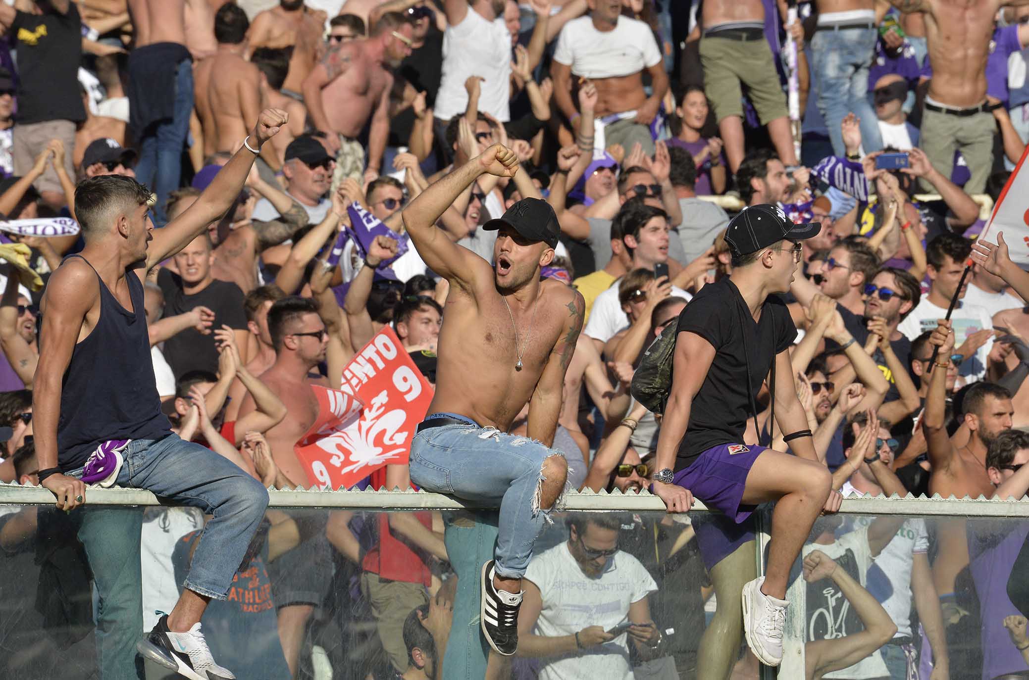 FIORENTINA-ATALANTA 30-09-2018 TIFOSI FIORENTINA. GALASSI SILVANO/SILPRESS