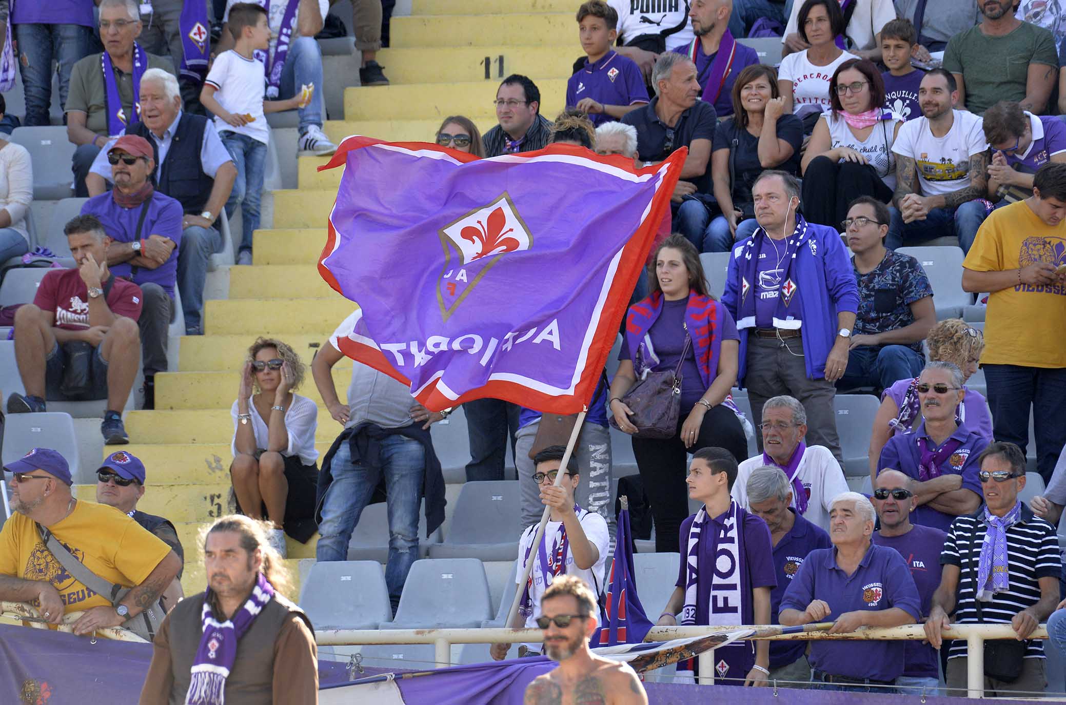 FIORENTINA-ATALANTA 30-09-2018 TIFOSI FIORENTINA. GALASSI SILVANO/SILPRESS