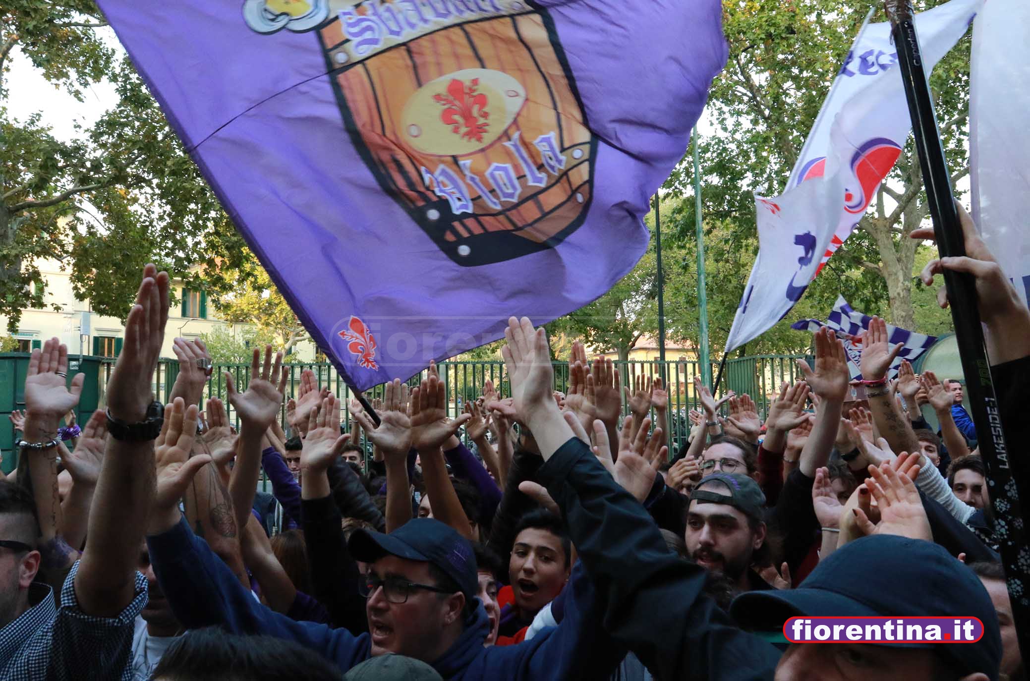 Consegna targa ai fratelli Astori - Tifosi Fiesole