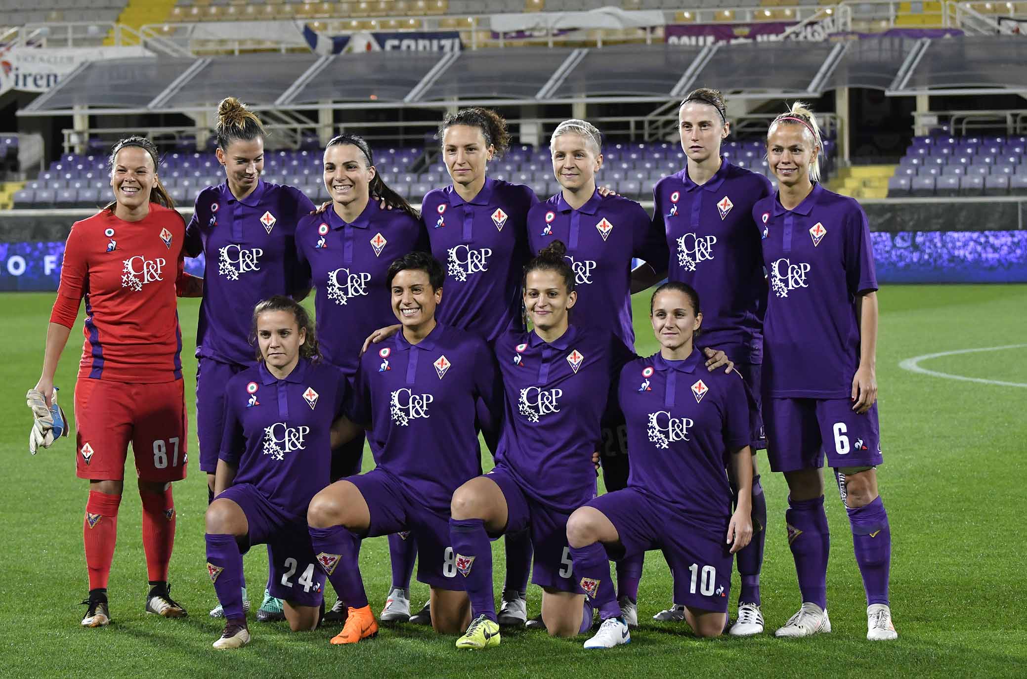 FIorentina Women's, la formazione ufficiale del recupero con il Pink Bari