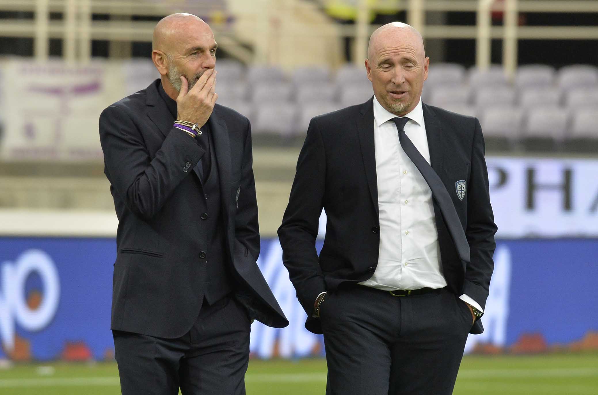 FIORENTINA-CAGLIARI 21-10-2018 I STEFANO ASTORI E MARAN. GALASSI SILVANO/SILPRESS
