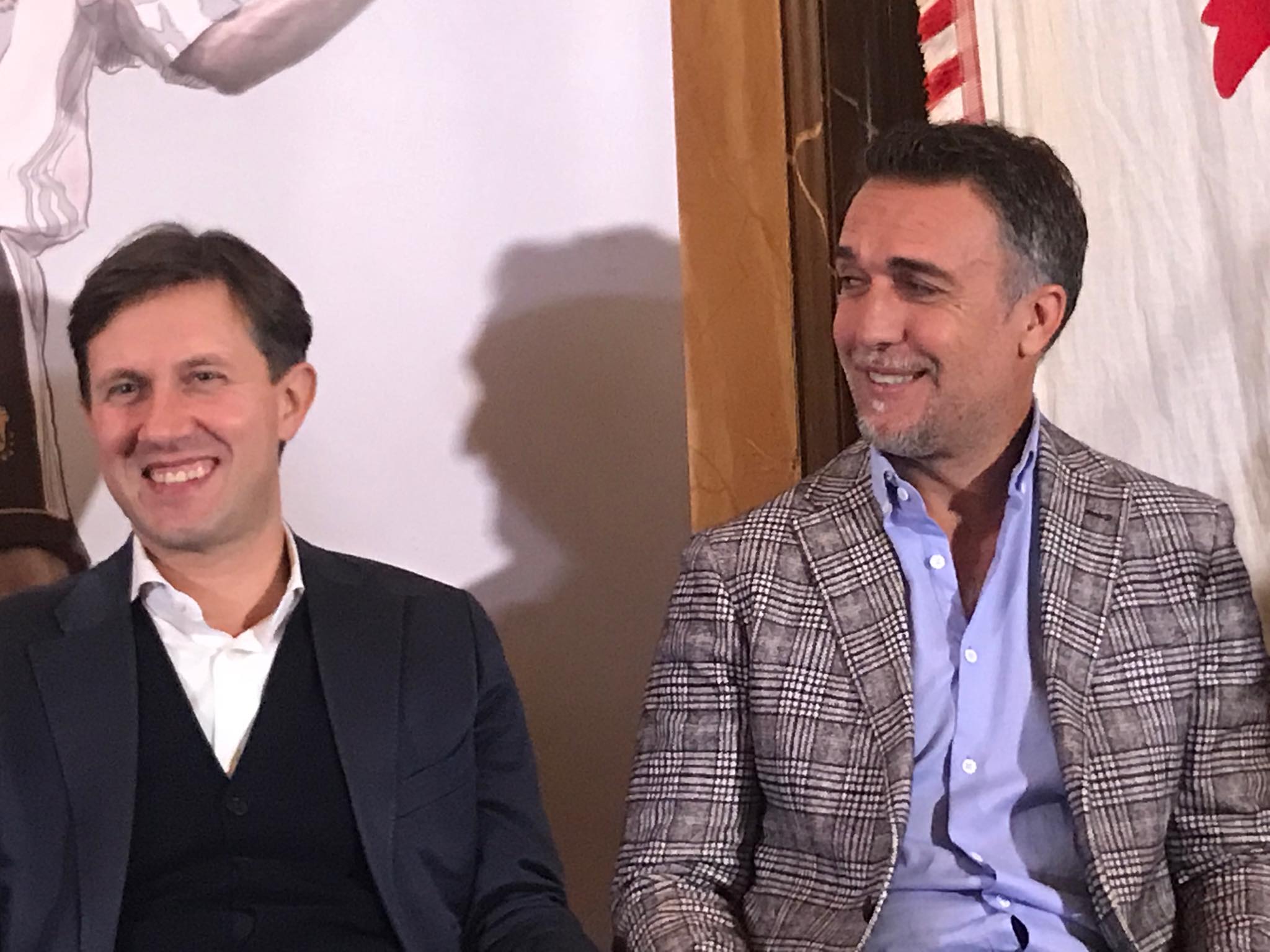 Batistuta a Palazzo Vecchio per presentare il docufilm sulla sua vita (FOTO e VIDEO VI.IT)