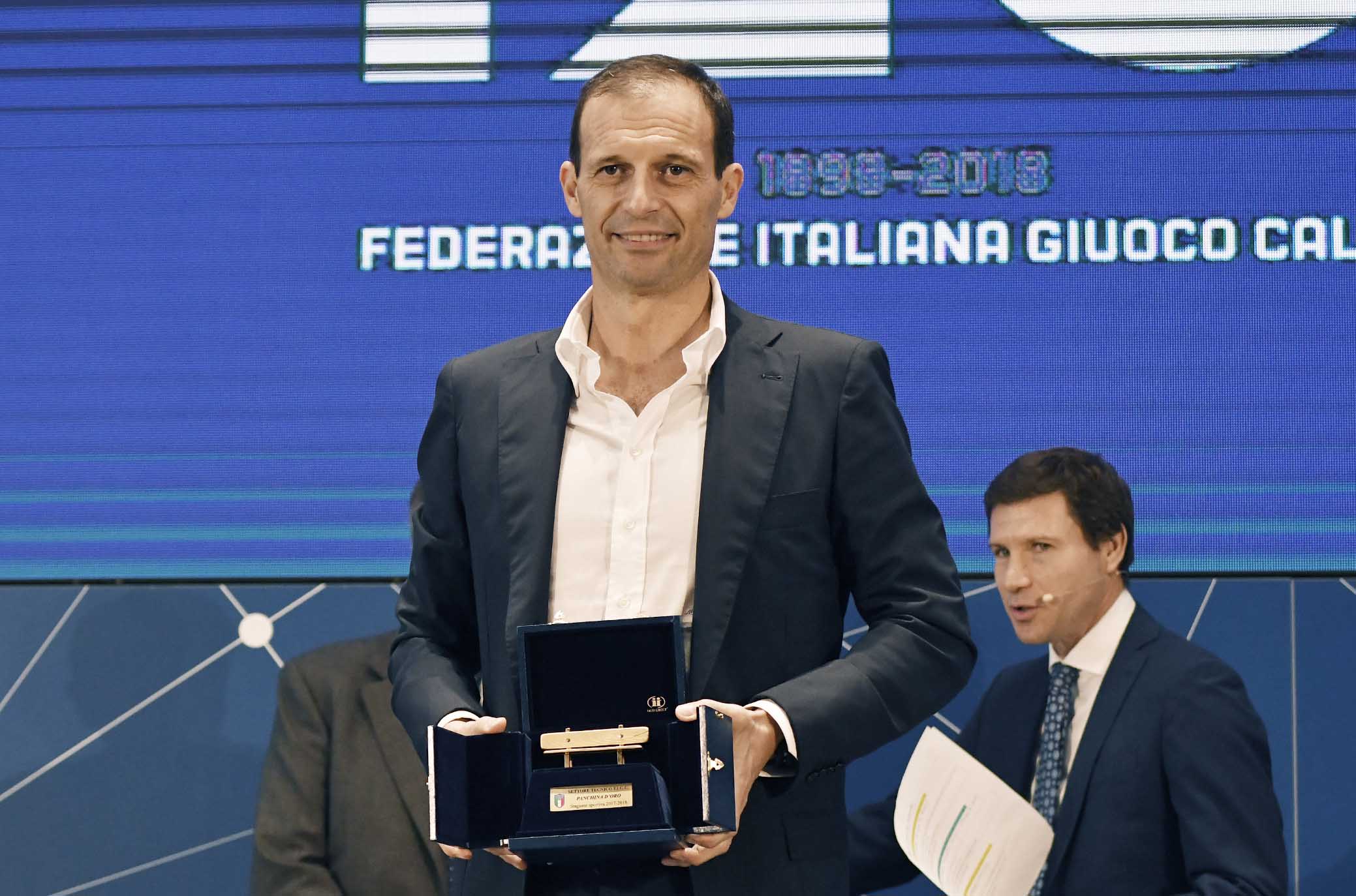 COVERCIANO PANCHINA D'ORO 12-11-2018 PANCHINA D'ORO MASSIMILIANOM ALLEGRI. GALASSI SILVANO/SILPRESS