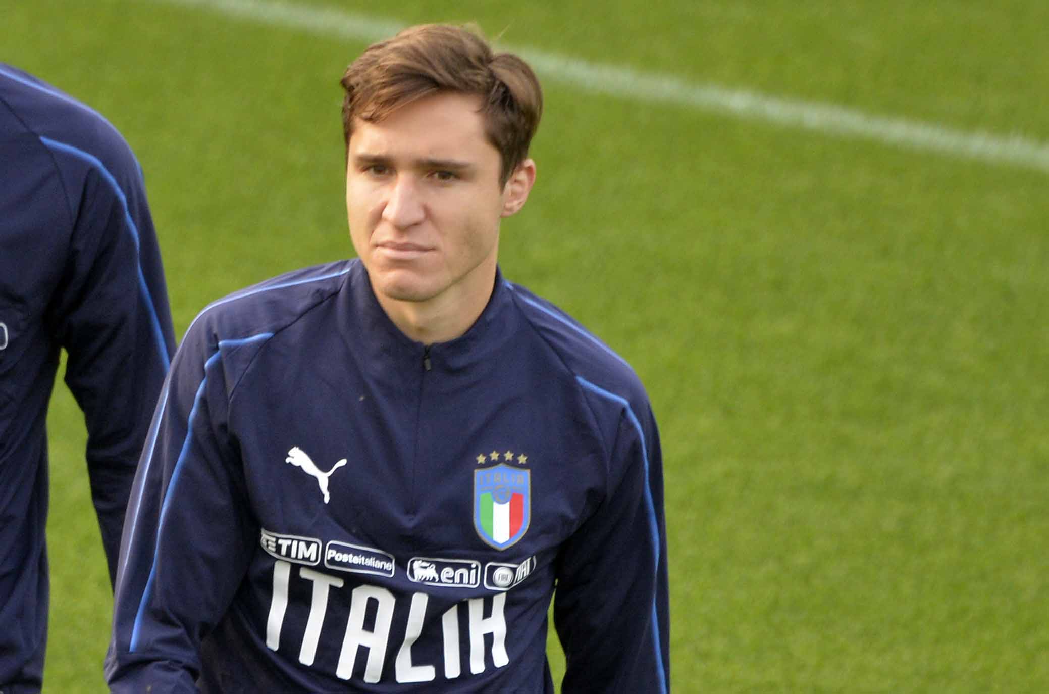 COVERCIANO RITIRO NAZIONALE 13-11-2018. FEDERICO CHIESA. GALASSI SILVANO/SILPRESS
