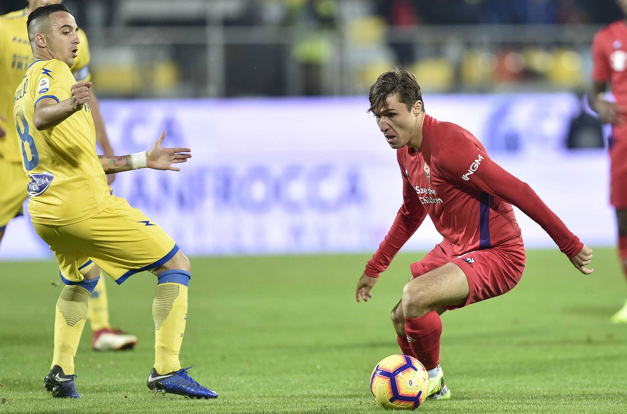 FROSINONE-FIORENTINA 09-11-2018 FEDERICO CHIESA. GALASSI SILVANO/SILPRESS