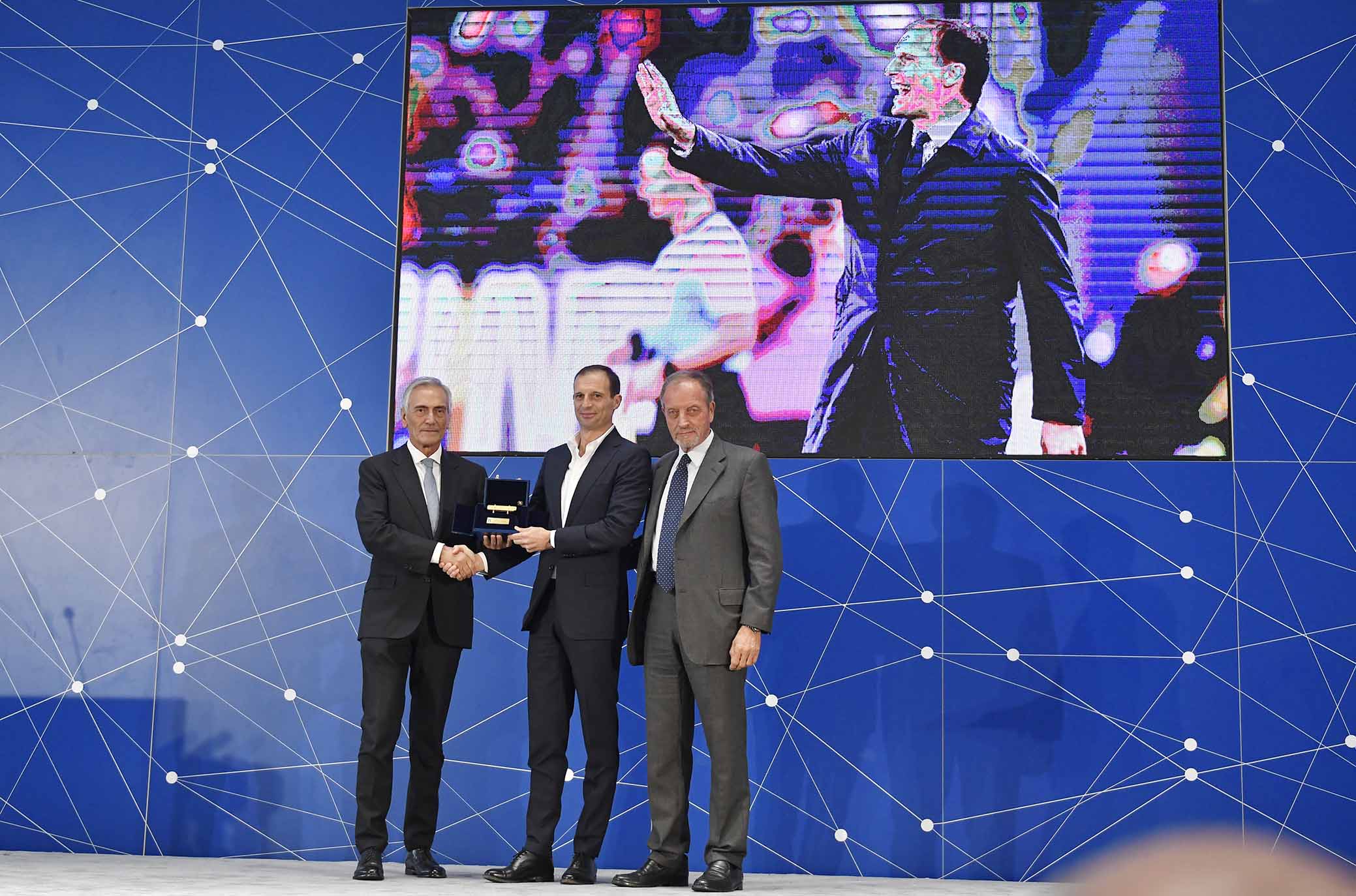COVERCIANO PANCHINA D'ORO 12-11-2018 PANCHINA D'ORO MASSIMILIANOM ALLEGRI. GALASSI SILVANO/SILPRESS