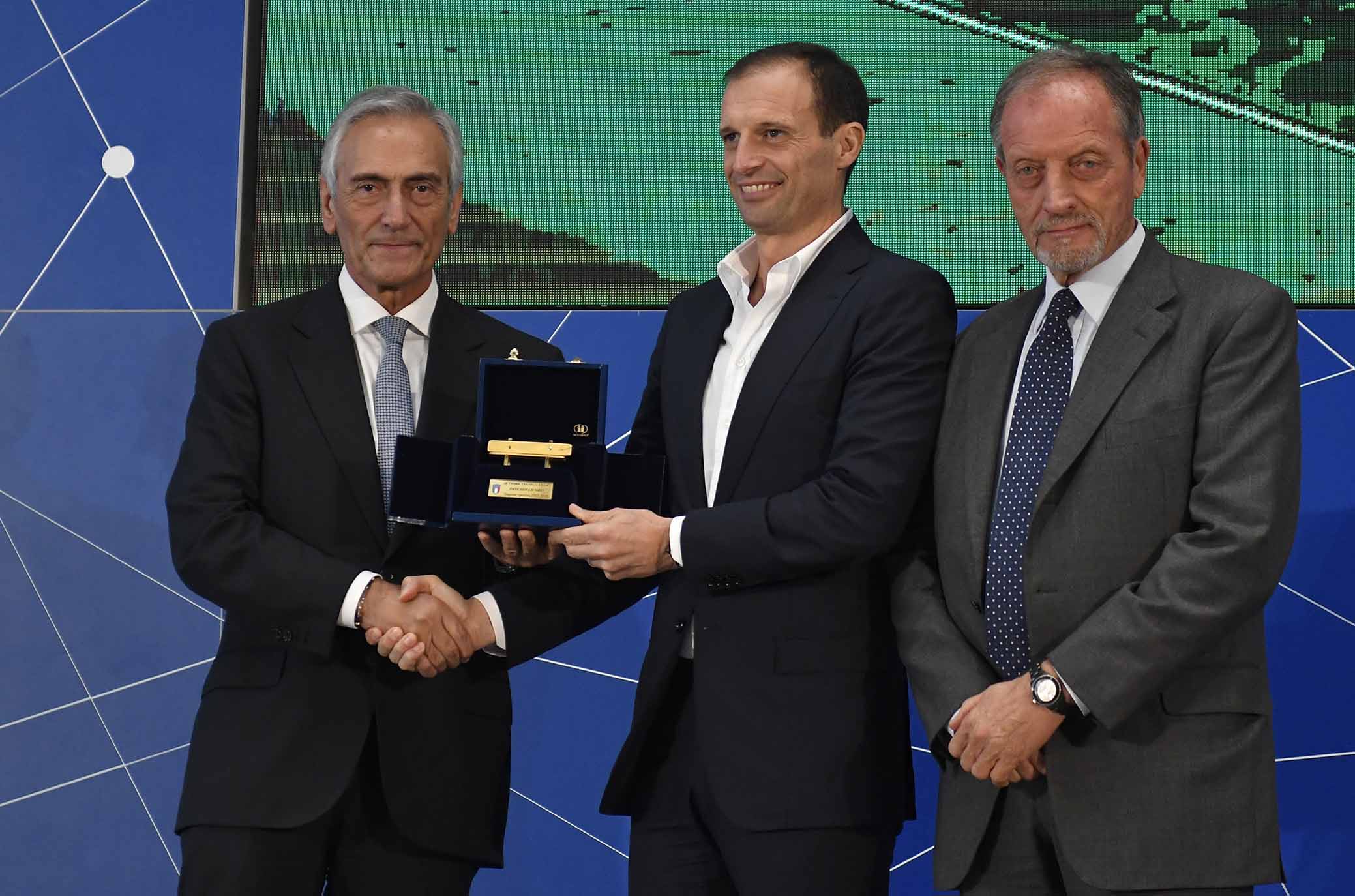 COVERCIANO PANCHINA D'ORO 12-11-2018 PANCHINA D'ORO MASSIMILIANOM ALLEGRI. GALASSI SILVANO/SILPRESS