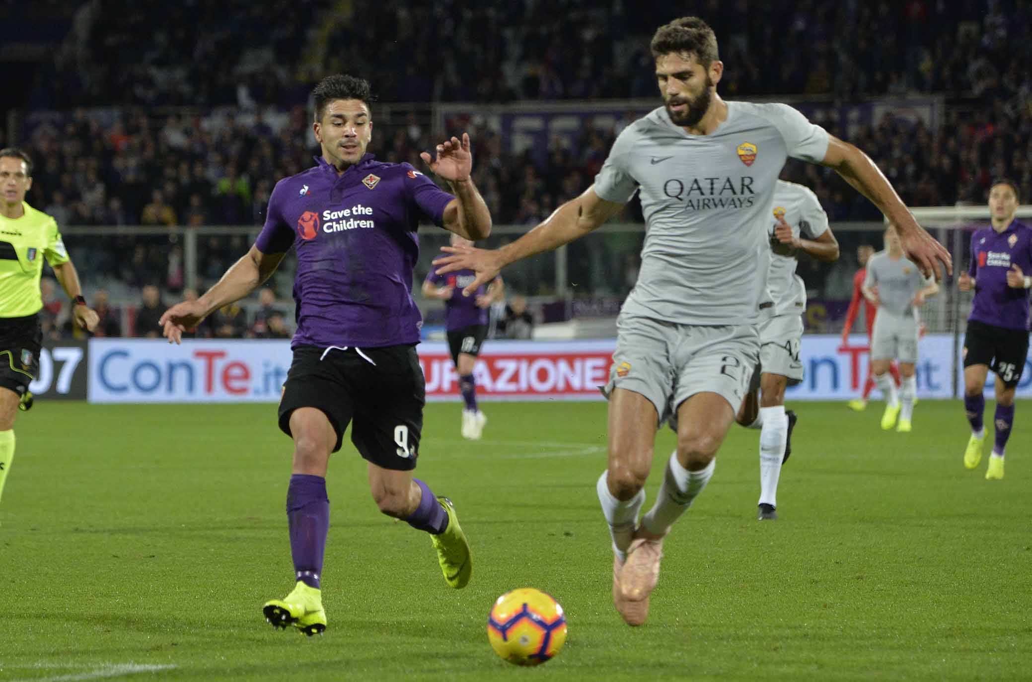 FIORENTINA-ROMA 03-11-2018 GIOVANNI SIMEONE. GALASSI SILVANO/SILPRESS