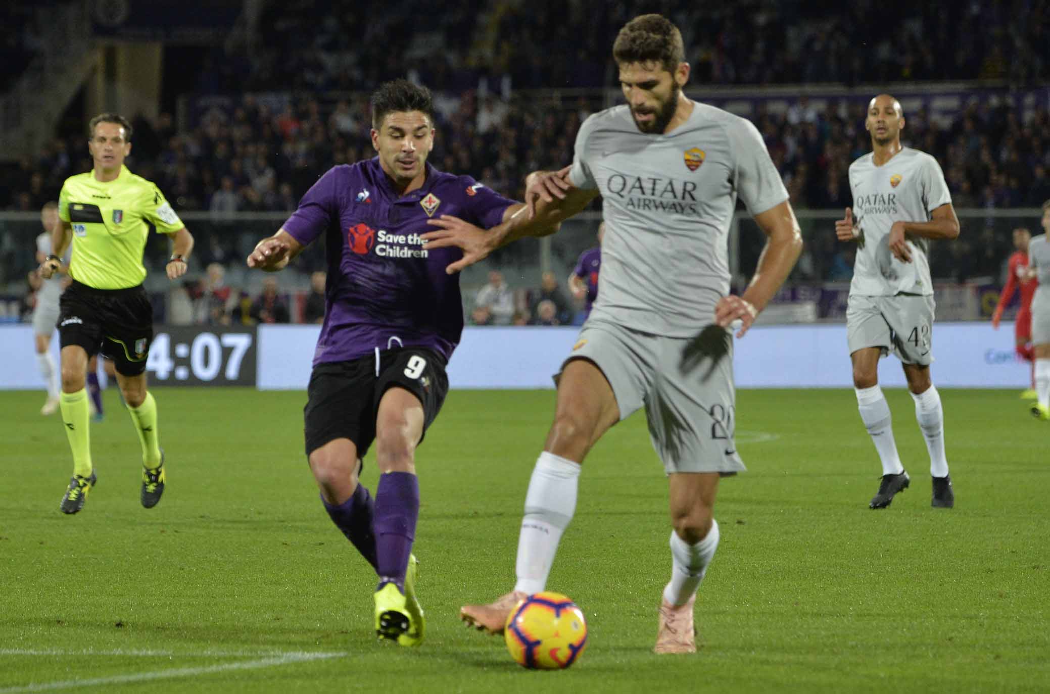 FIORENTINA-ROMA 03-11-2018 GIOVANNI SIMEONE. GALASSI SILVANO/SILPRESS