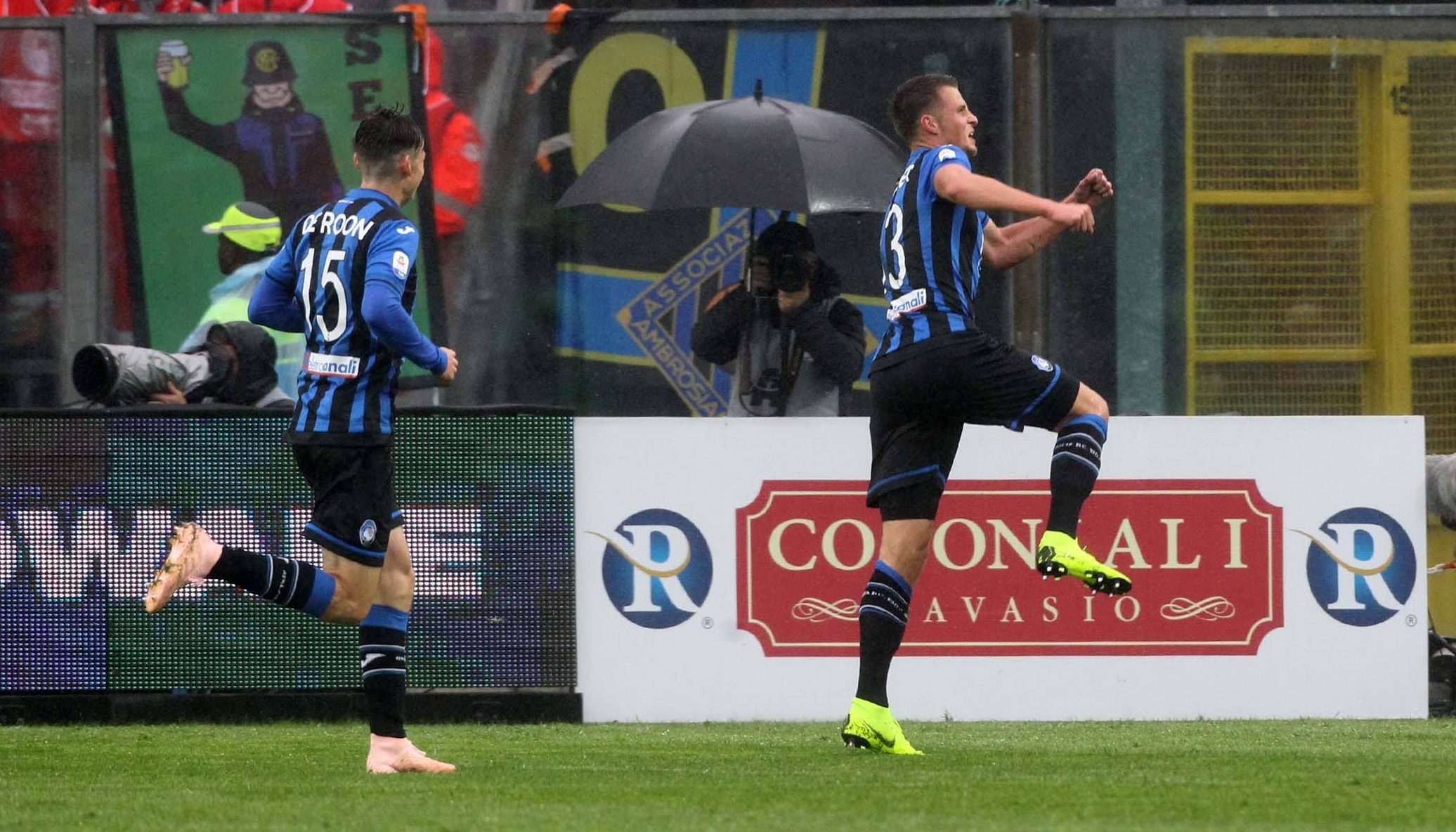De Roon ammonito in Atalanta-Genoa: salterà la Fiorentina