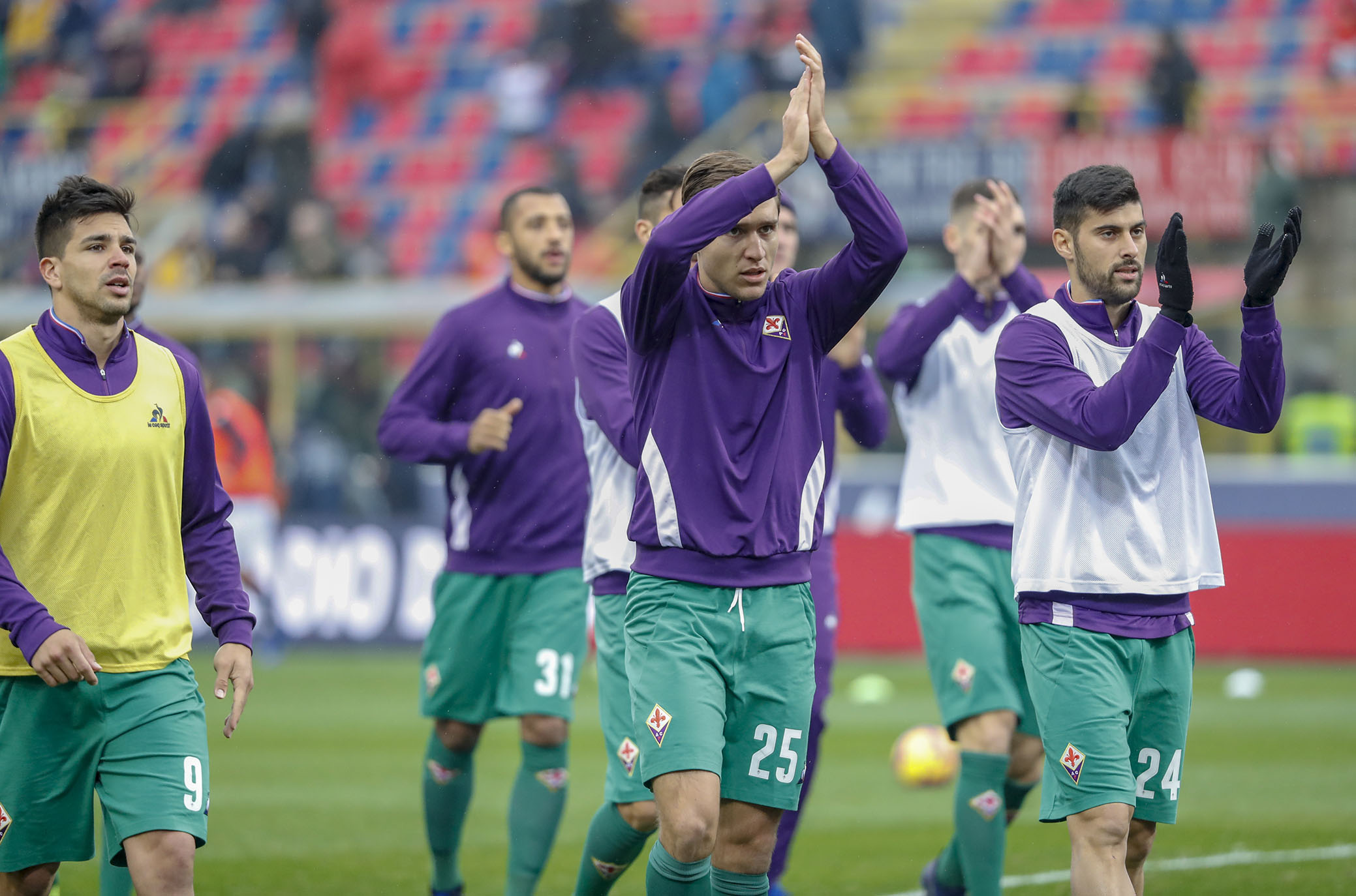 BOLOGNA ITALIA, 25-11-18 - 13° GIORNATA DI CAMPIONATO SERIE A TIM - STADIO RENATO DALL'ARA, BOLOGNA VS FIORENTINA, BY CASTALDI / SILPRESS NELLA FOTO: EDERICO CHIESA