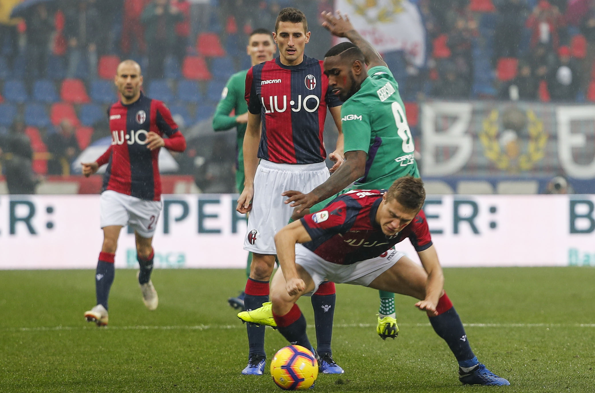 BOLOGNA ITALIA, 25-11-18 - 13° GIORNATA DI CAMPIONATO SERIE A TIM - STADIO RENATO DALL'ARA, BOLOGNA VS FIORENTINA, BY CASTALDI / SILPRESS NELLA FOTO: GERSON