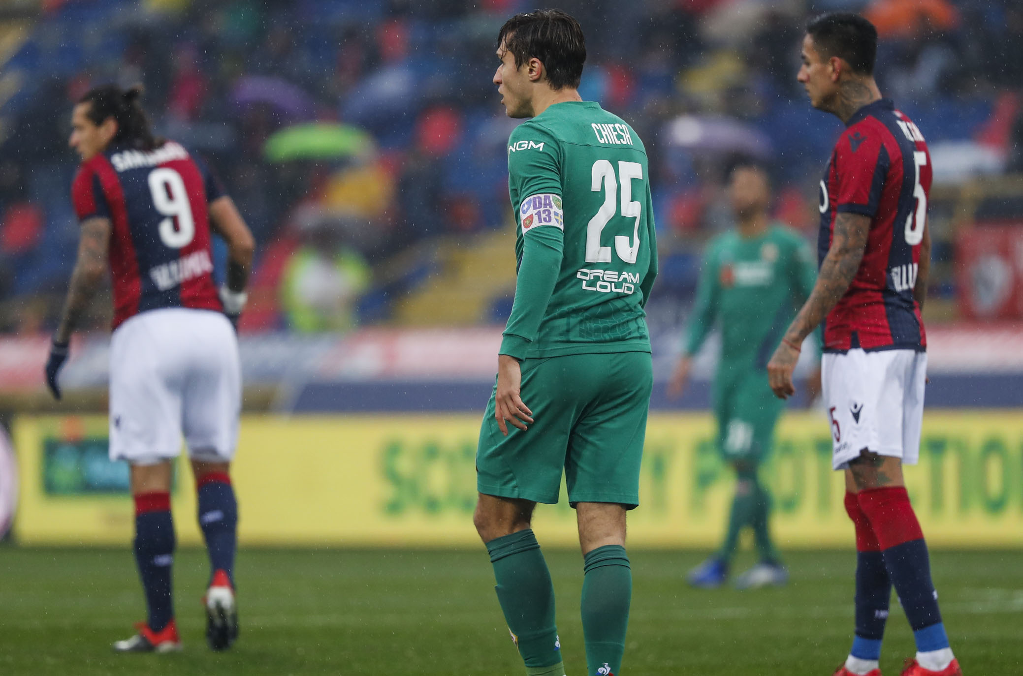 BOLOGNA ITALIA, 25-11-18 - 13° GIORNATA DI CAMPIONATO SERIE A TIM - STADIO RENATO DALL'ARA, BOLOGNA VS FIORENTINA, BY CASTALDI / SILPRESS NELLA FOTO: FEDERICO CHIESA
