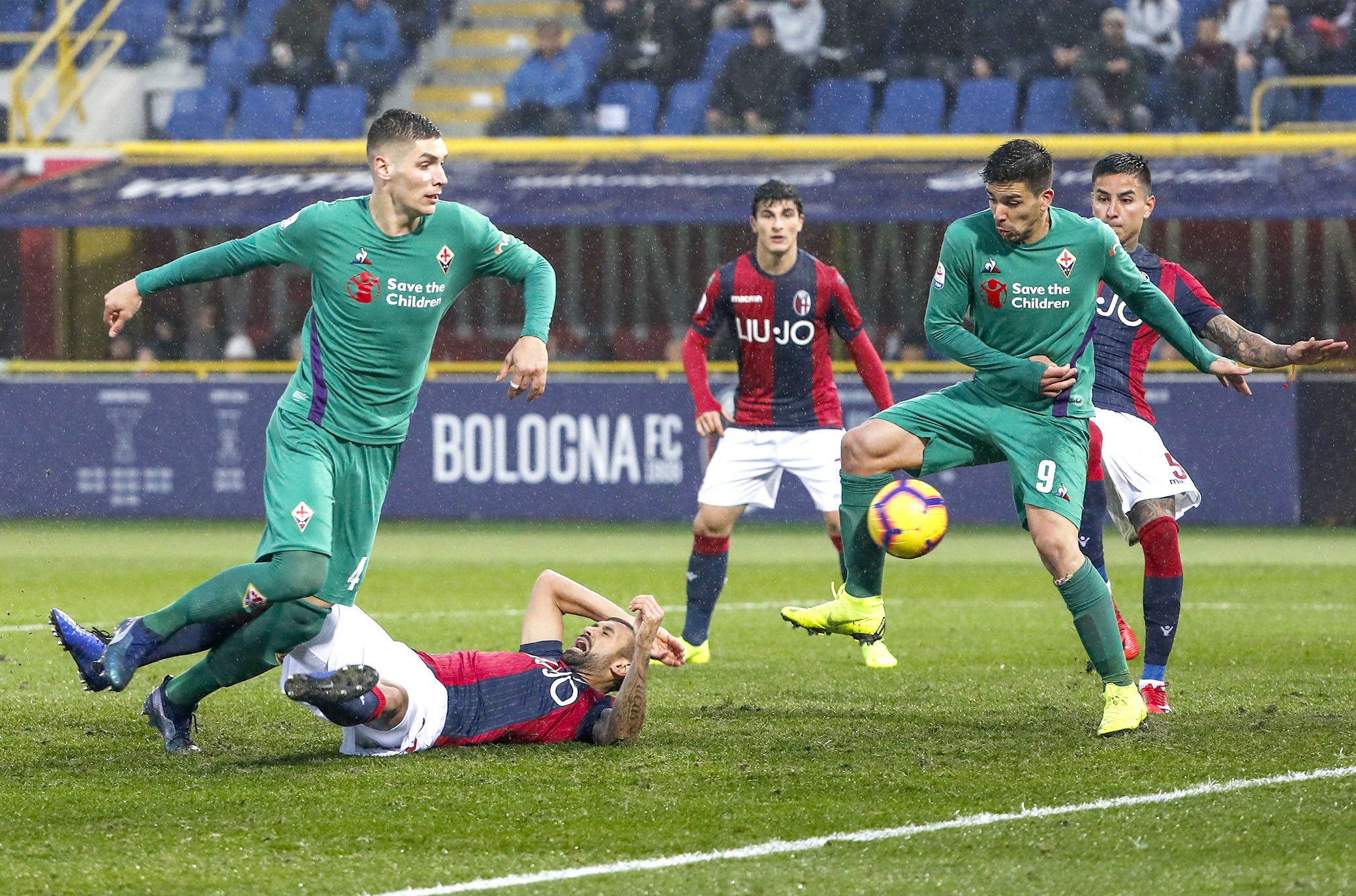 BOLOGNA ITALIA, 25-11-18 - 13° GIORNATA DI CAMPIONATO SERIE A TIM - STADIO RENATO DALL'ARA, BOLOGNA VS FIORENTINA, BY CASTALDI / SILPRESS NELLA FOTO: NIKOLA MILENKOVIC