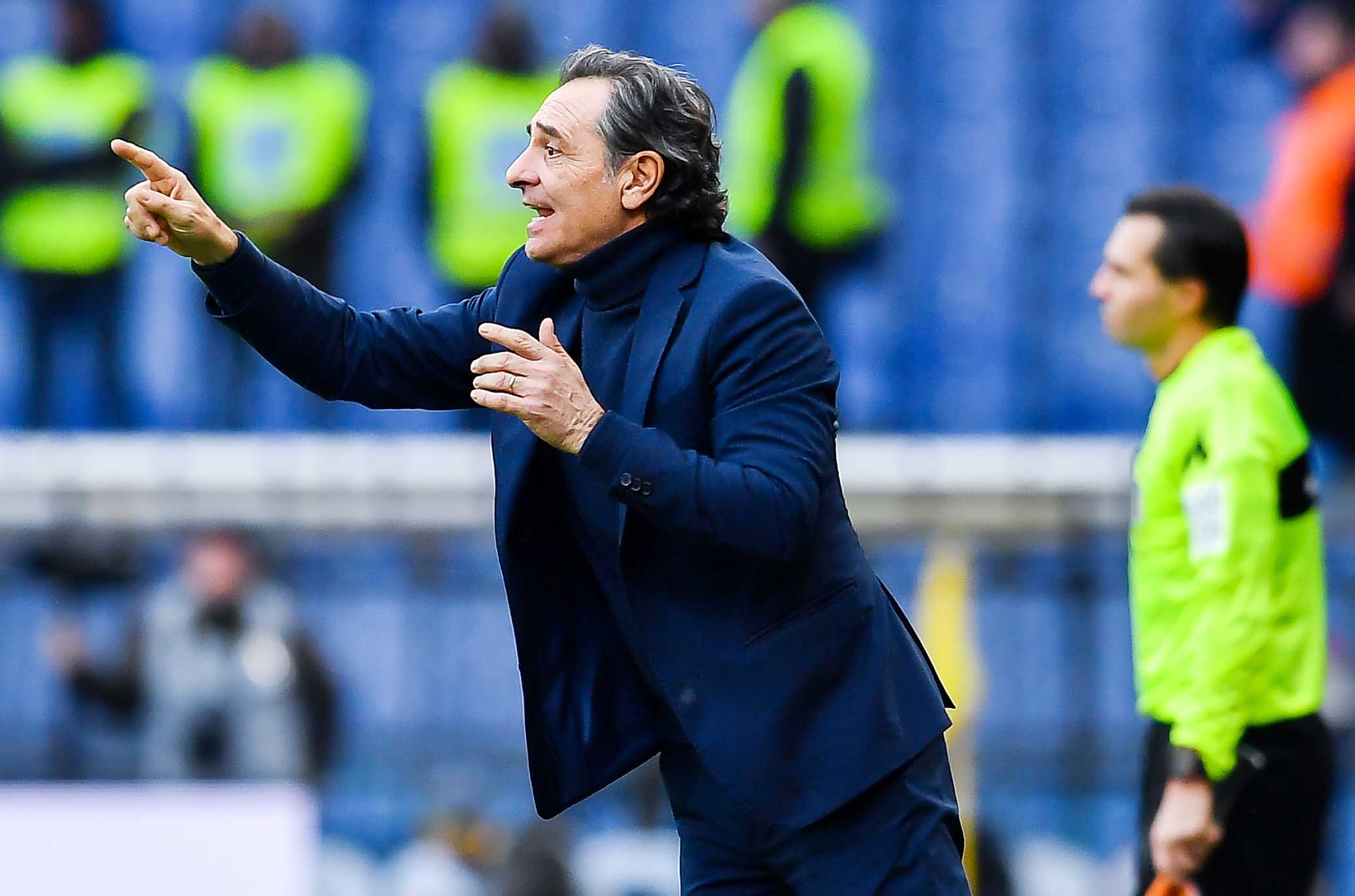 Stadio: Prandelli, il discorso alla squadra e poi è subito campo con il 4-2-3-1