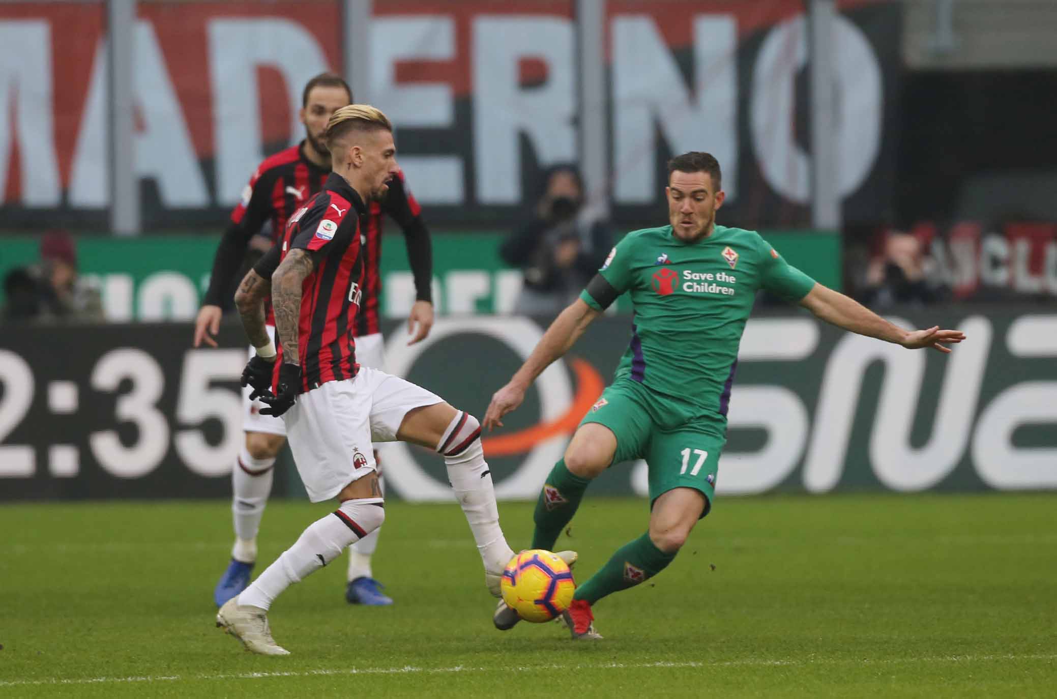 JORDAN VERETOUT Milano 22 /12 /, 2018- Campionato Serie A Tim 17 Giornata 2018-19 Milan / Fiorentina ph Alberto Mariani / SILPRESS