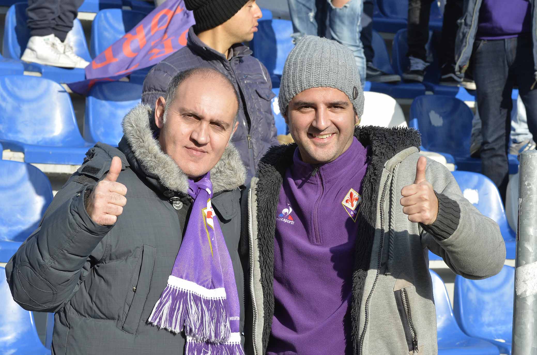 SASSUOLO-FIORENTINA 09-12-2018 TIFOSI DELLA FIORENTINA. GALASSI SILVANO/SILPRESS