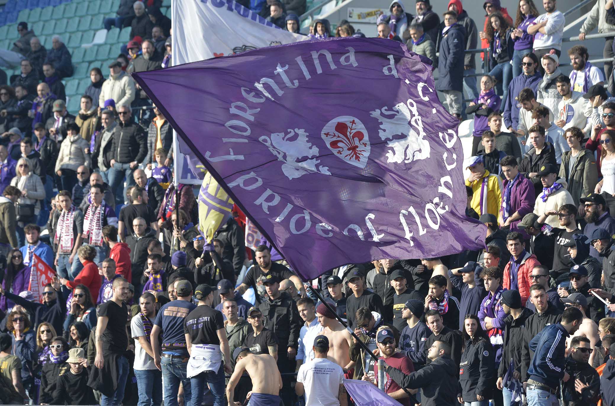 SASSUOLO-FIORENTINA 09-12-2018 TIFOSI DELLA FIORENTINA. GALASSI SILVANO/SILPRESS