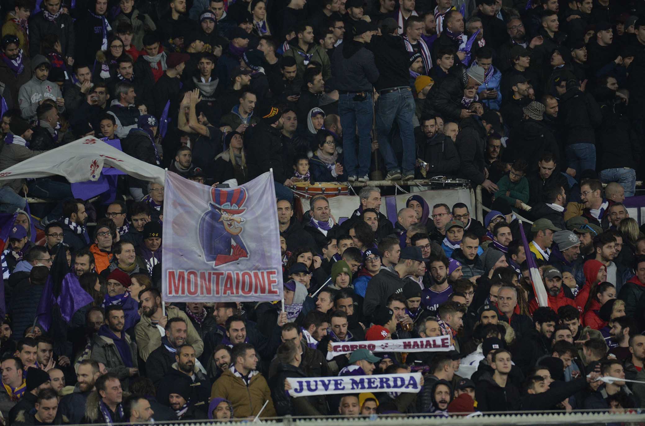 FIORENTINA-JUVENTUS 01-12-2018 TIFOSI FIORENTINA. GALASSI SILVANO/SILPRESS