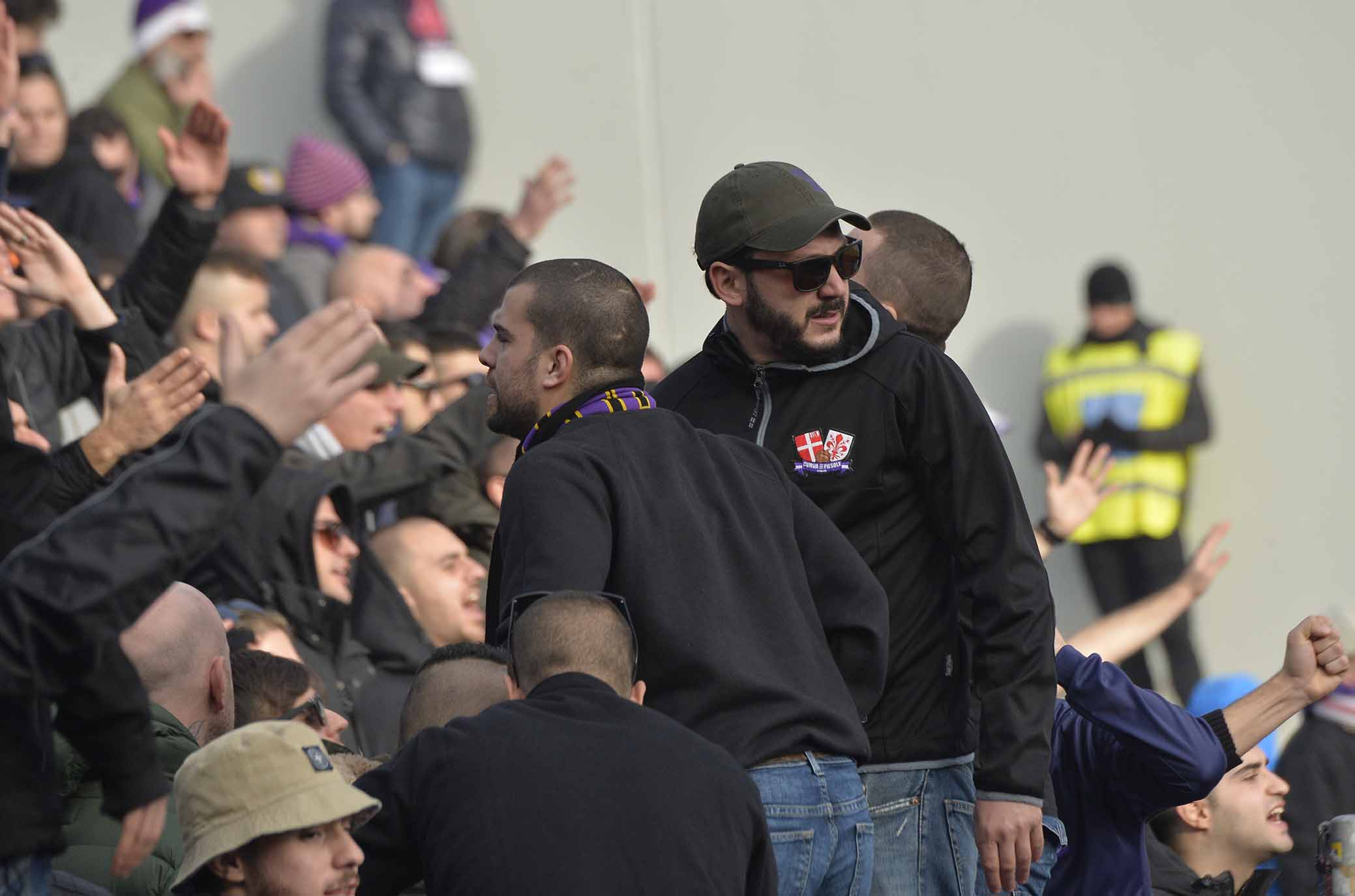 SASSUOLO-FIORENTINA 09-12-2018 TIFOSI DELLA FIORENTINA. GALASSI SILVANO/SILPRESS