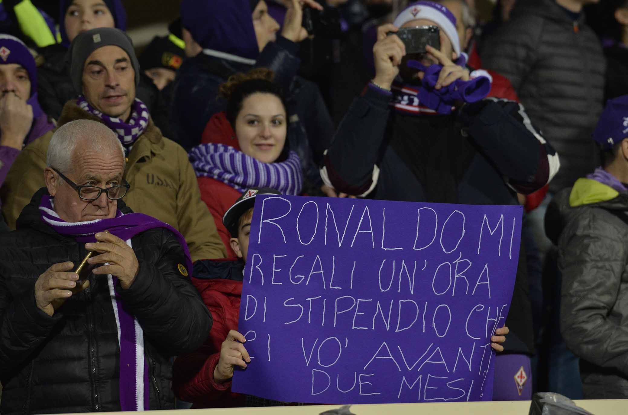 FIORENTINA-JUVENTUS 01-12-2018 TIFOSI FIORENTINA. GALASSI SILVANO/SILPRESS