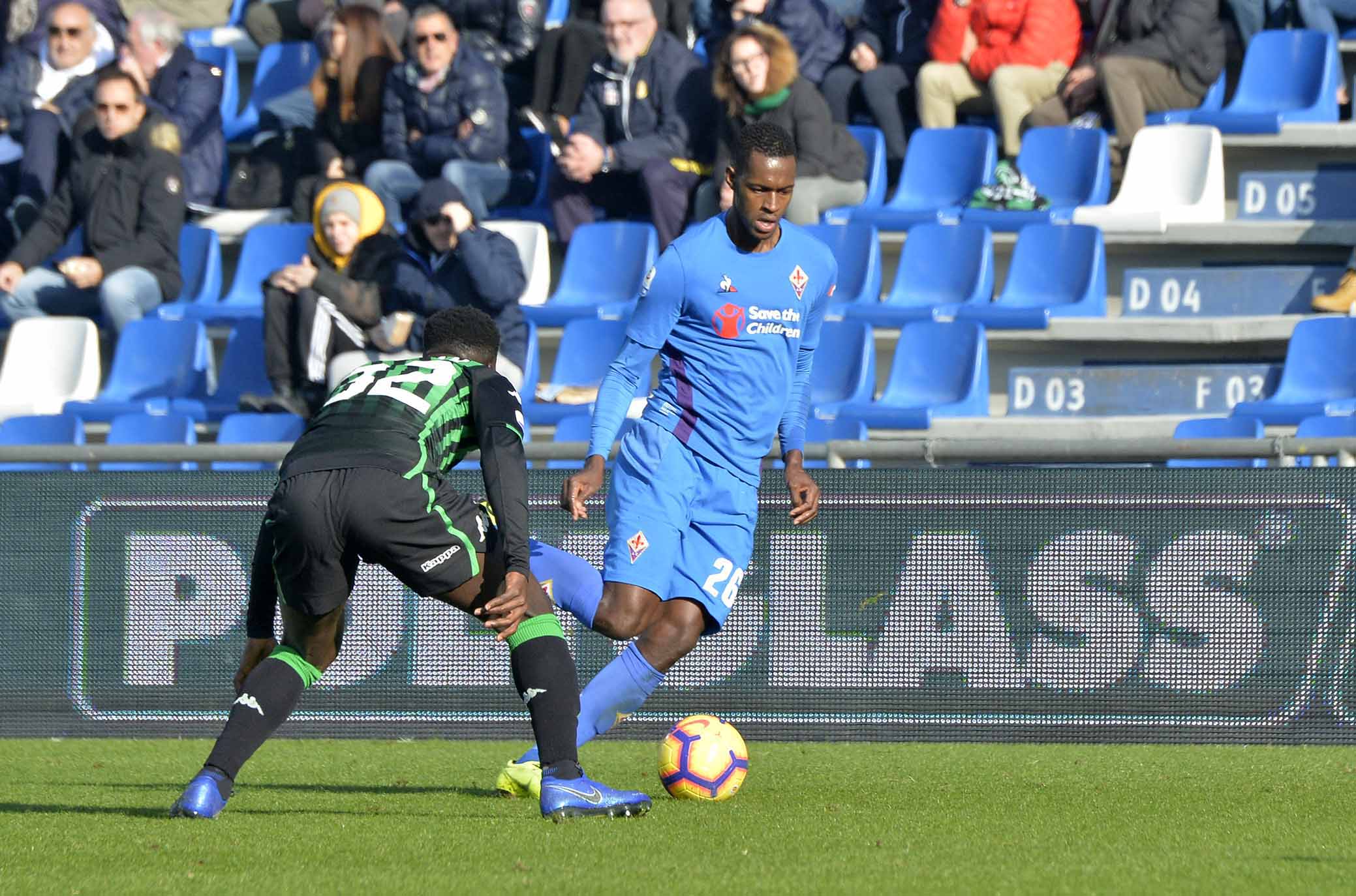SASSUOLO-FIORENTINA 09-12-2018 EDIMILSON FERNANDES. GALASSI SILVANO/SILPRESS