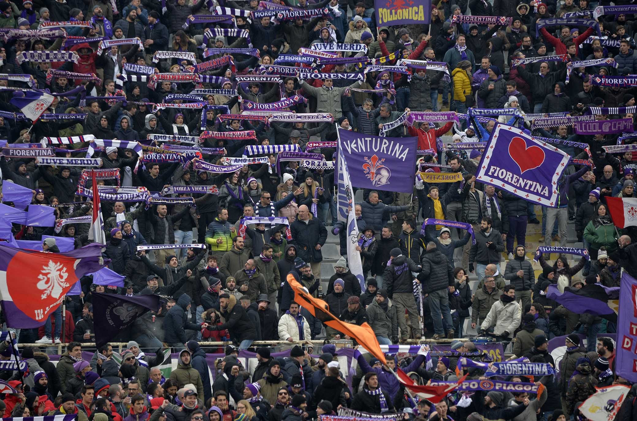 Milan-Fiorentina, a San Siro saranno presenti circa 450 tifosi viola