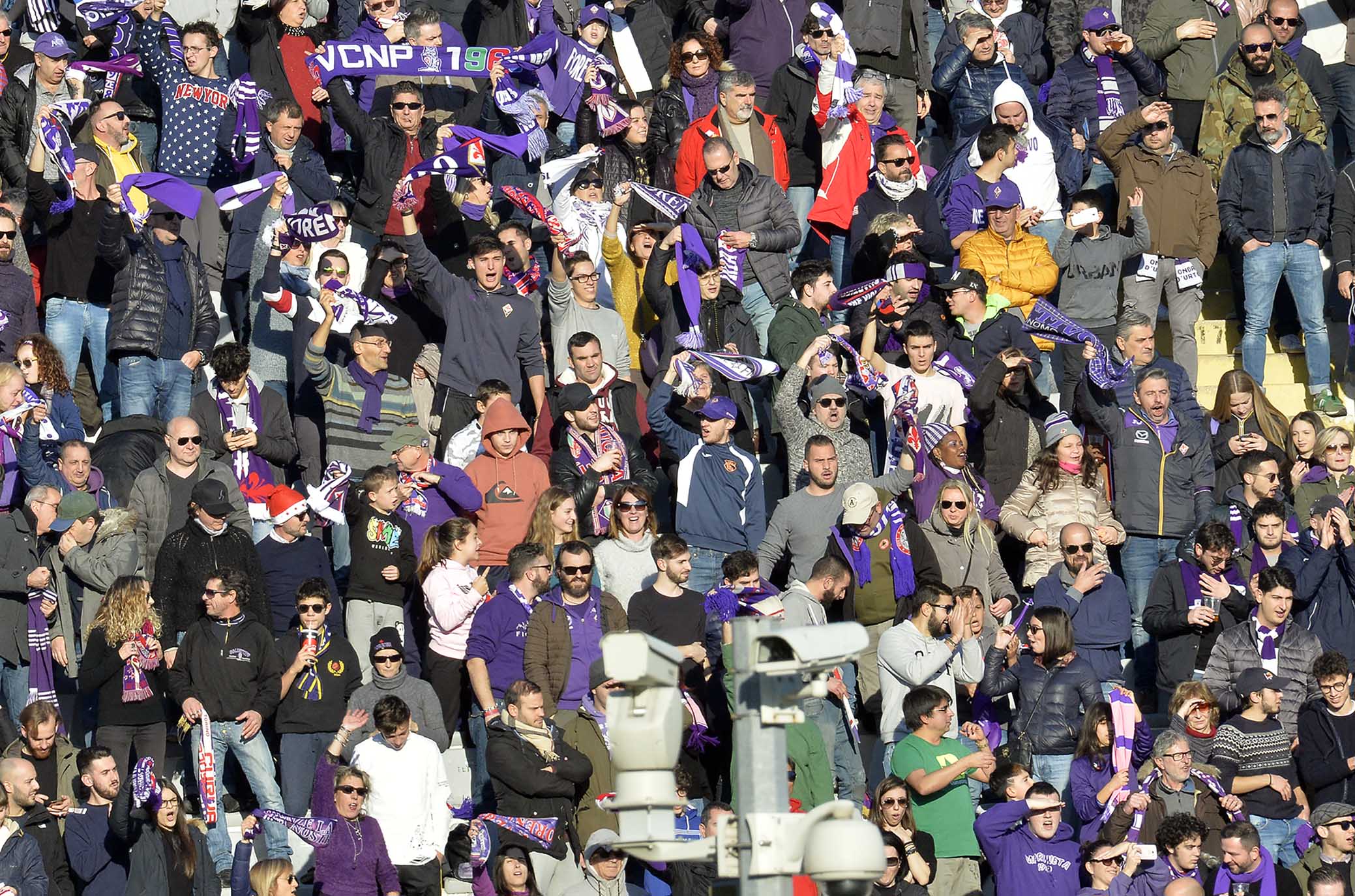 FIORENTINA-PARMA 26-12-2018. TIFOSI. GALASSI SILVANO/SILPRESS
