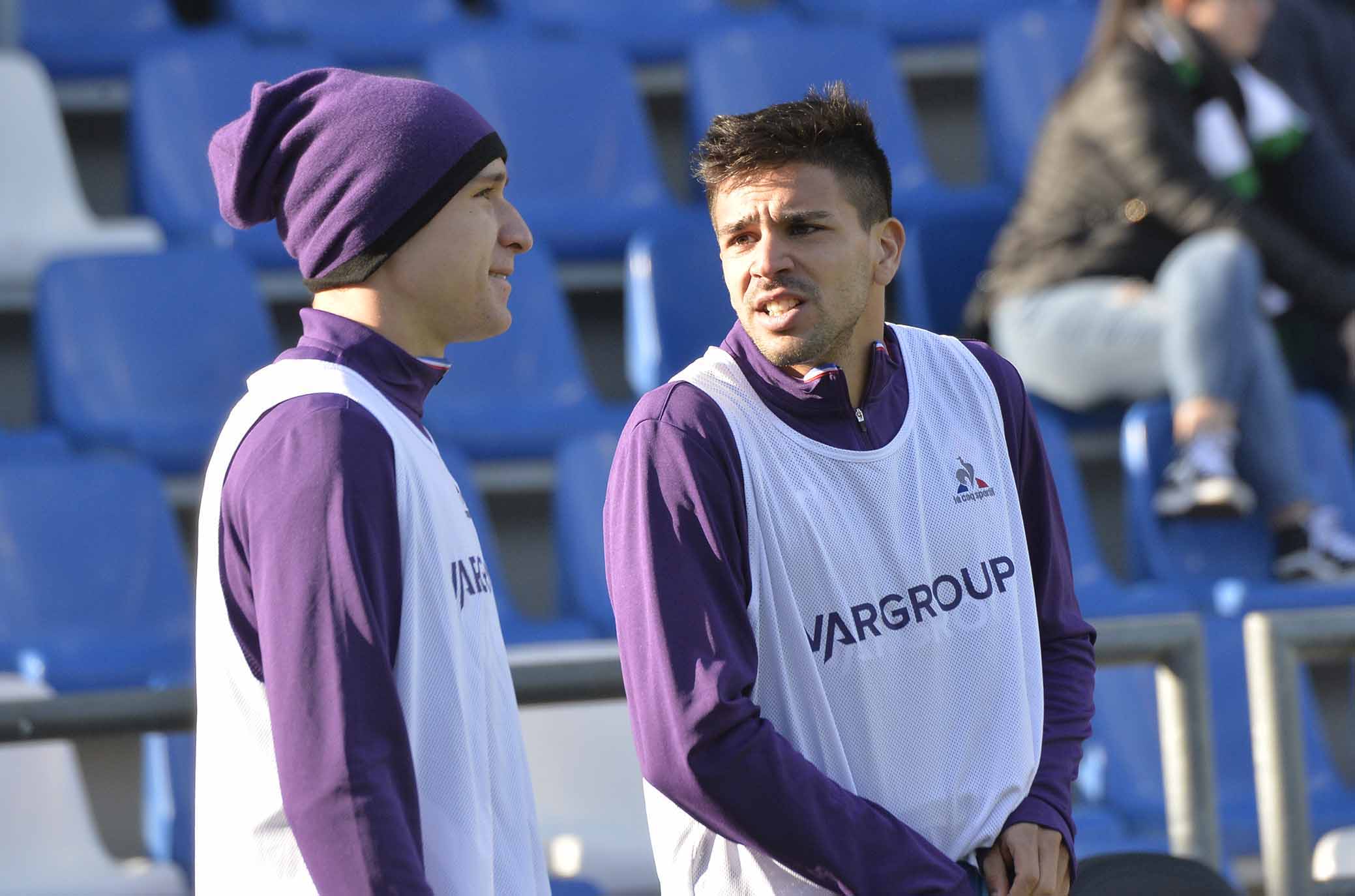 SASSUOLO-FIORENTINA 09-12-2018 FEDERICO CHIESA E GIOVANNI SIMEONE. GALASSI SILVANO/SILPRESS