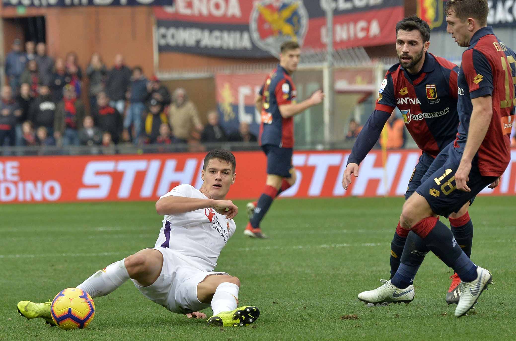 GENOA-FIORENTINA 29-12-2018. NORGAARD CHRISTIAN. GALASSI SILVANO/SILPRESS