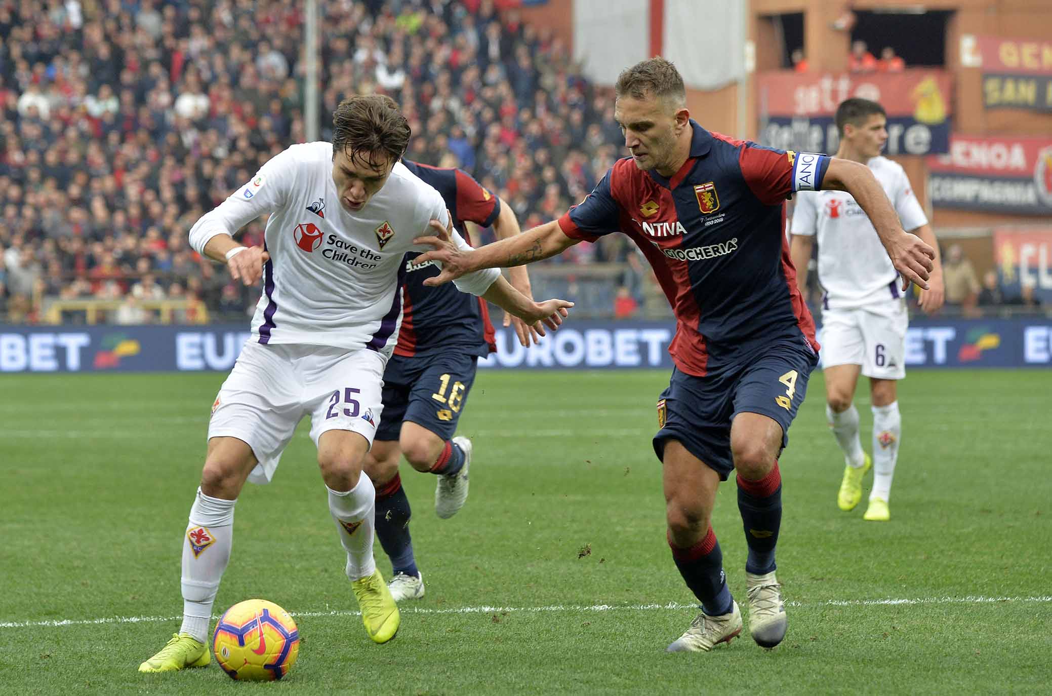 Criscito in sede al Genoa: apertura alla Fiorentina. Prestito con obbligo di riscatto