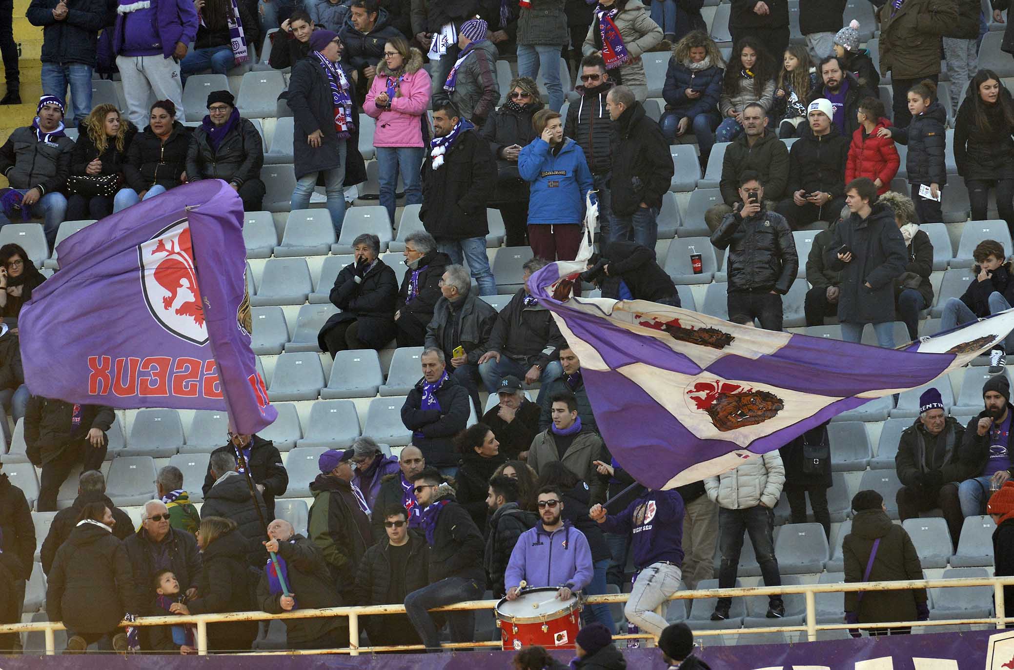 FIORENTINA-PARMA 26-12-2018 TIFOSI DELLA FIORENTINA. GALASSI SILVANO/SILPRESS